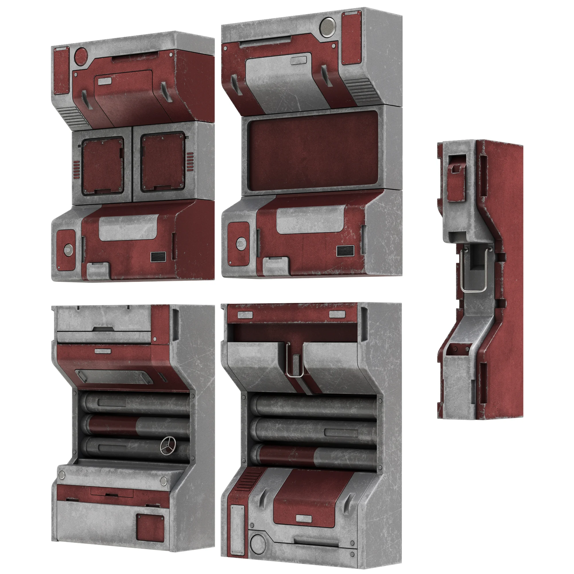 Sci Fi Builder Pack 2 — 3D model preview 24