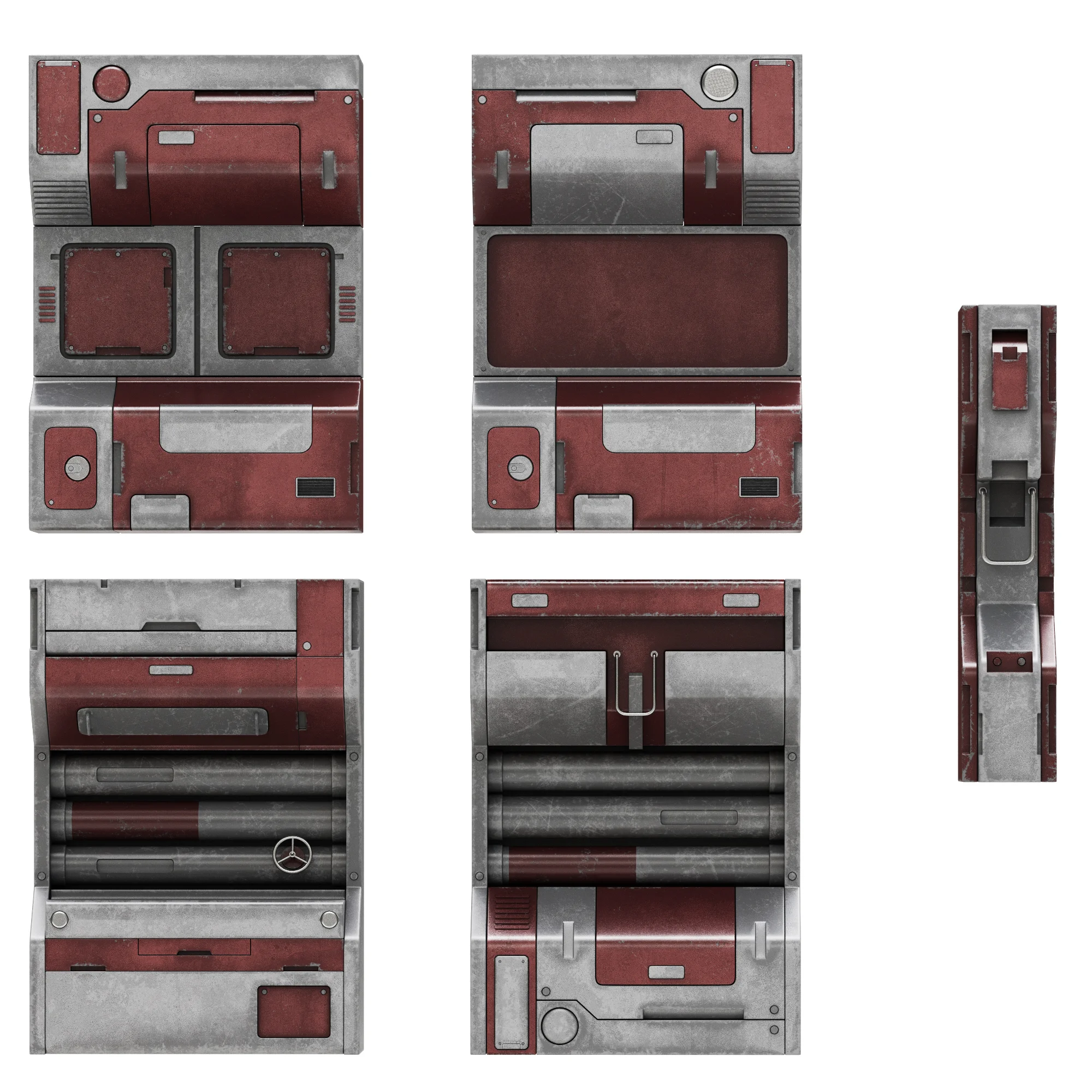 Sci Fi Builder Pack 2 — 3D model preview 37