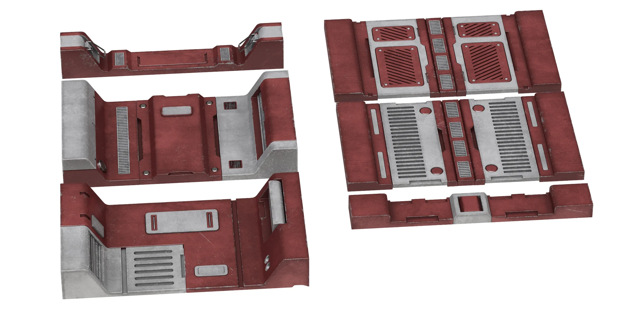 Sci Fi Builder Pack 2 — 3D model preview 5