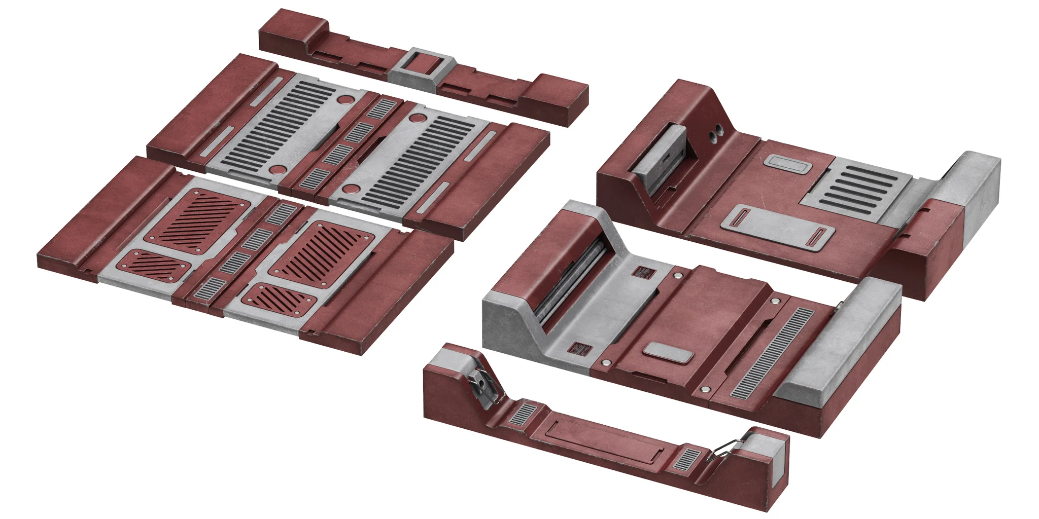 Sci Fi Builder Pack 2 — 3D model preview 6
