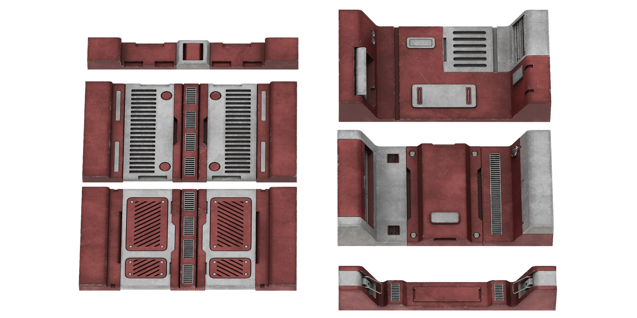 Sci Fi Builder Pack 2 — 3D model preview 11