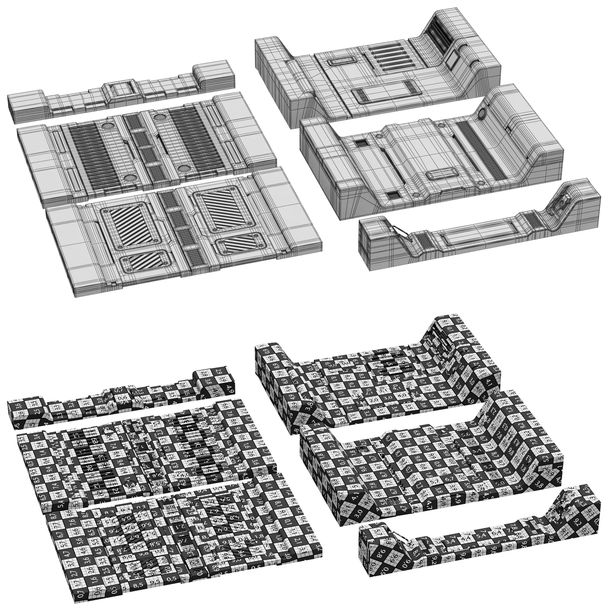 Sci Fi Builder Pack 2 — 3D model preview 14