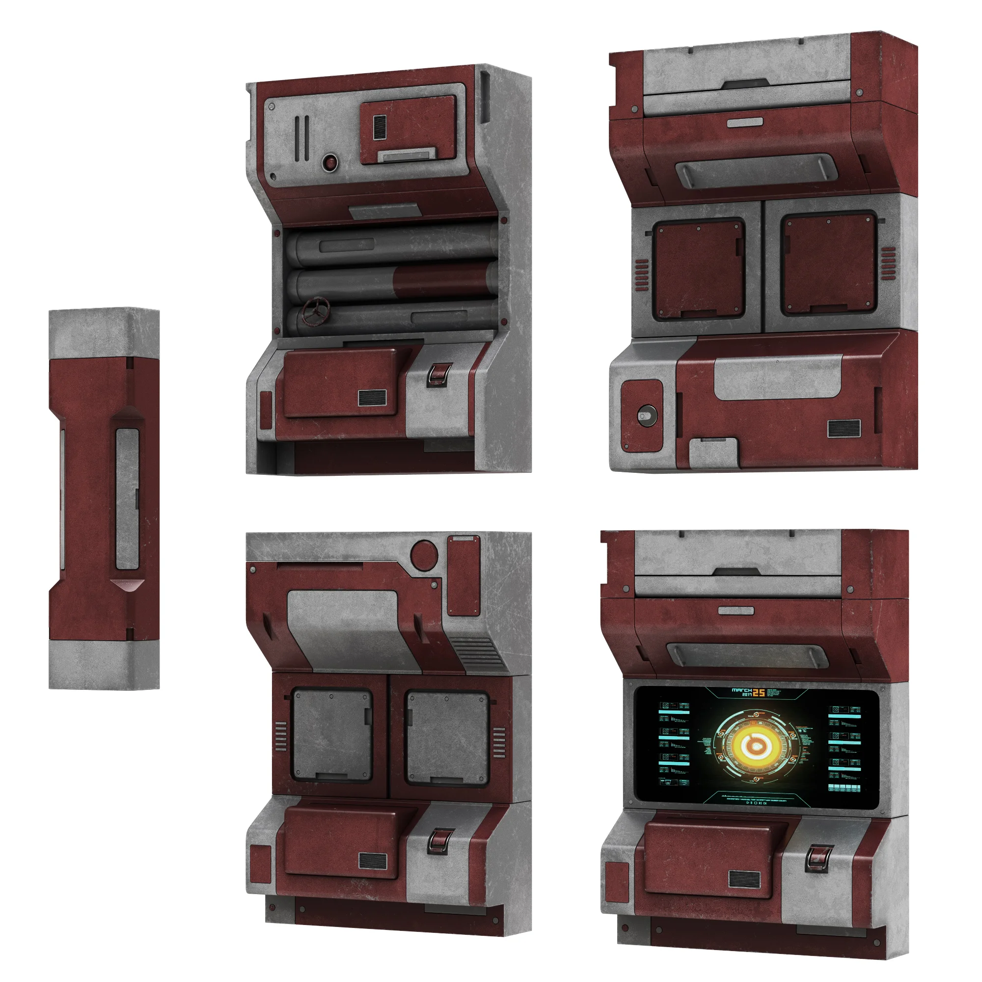 Sci Fi Builder Pack 2 — 3D model preview 16