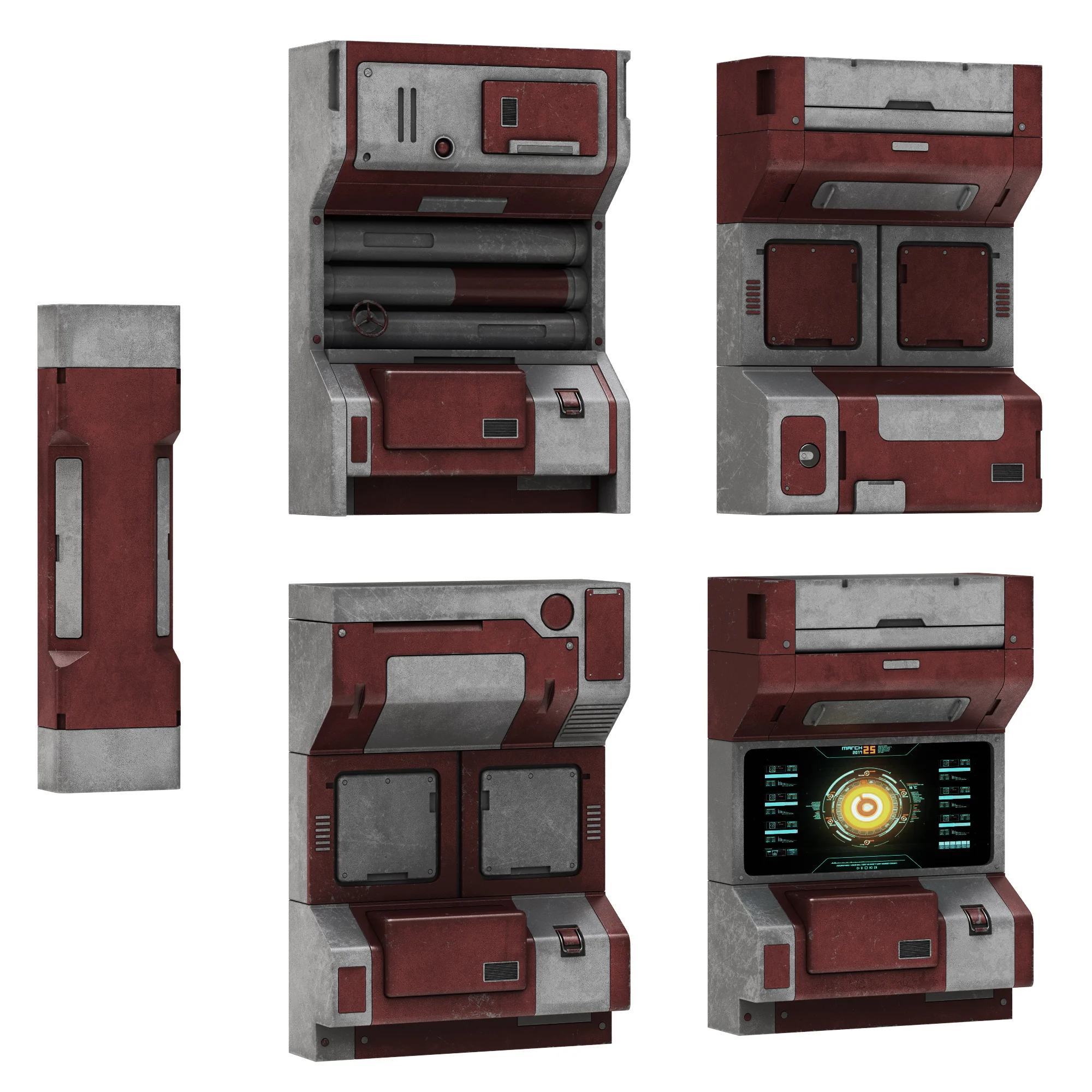 Sci Fi Builder Pack 2 — 3D model preview 17