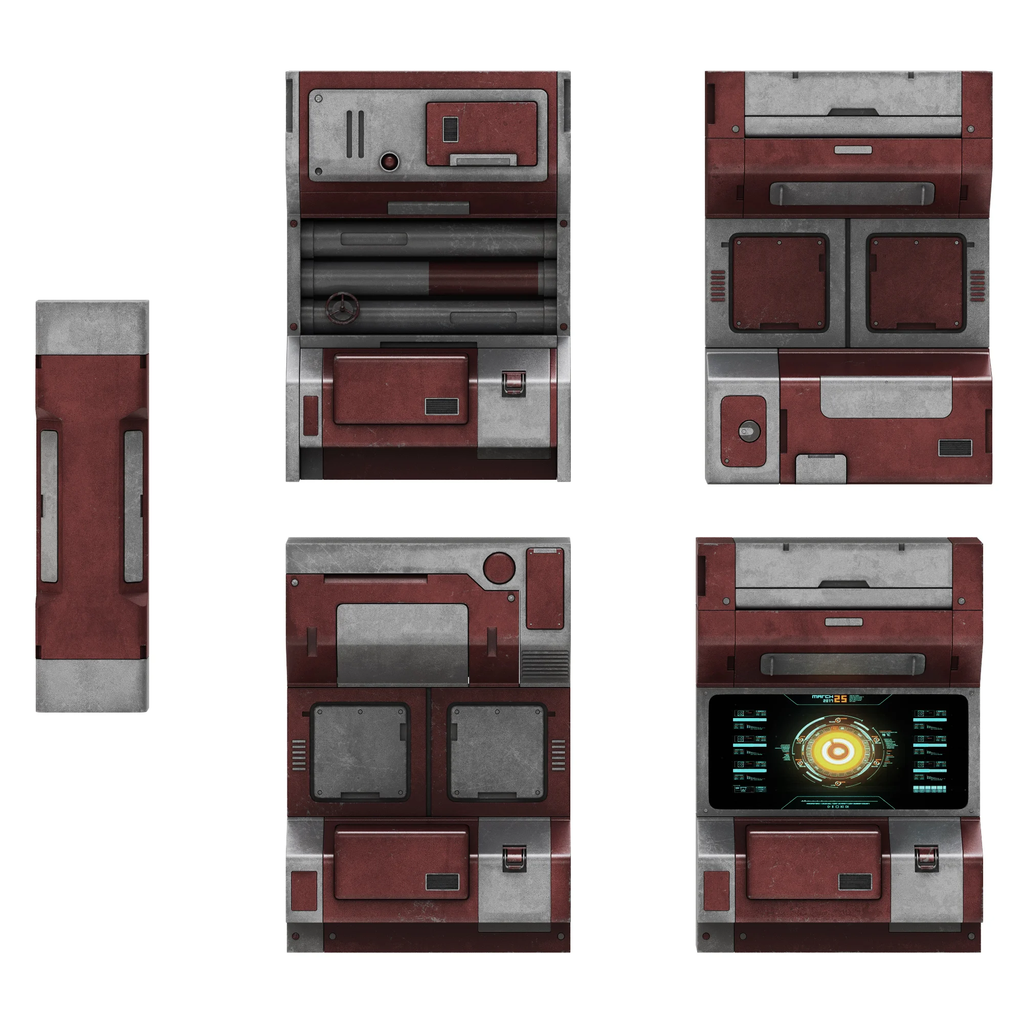 Sci Fi Builder Pack 2 — 3D model preview 22