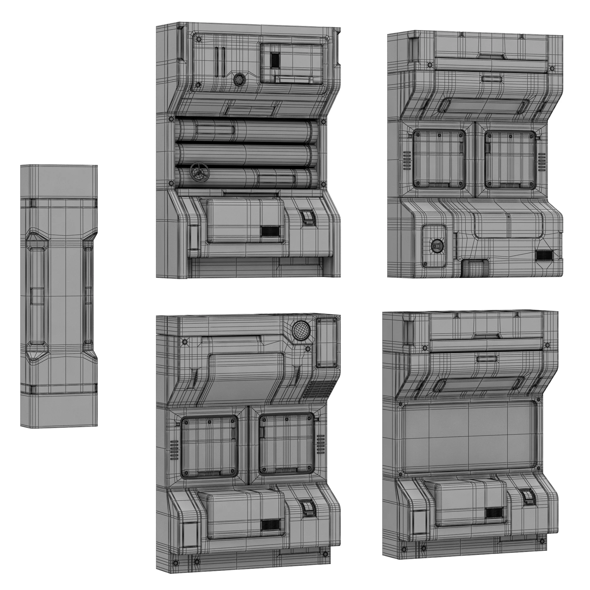 Sci Fi Builder Pack 2 — 3D model preview 23