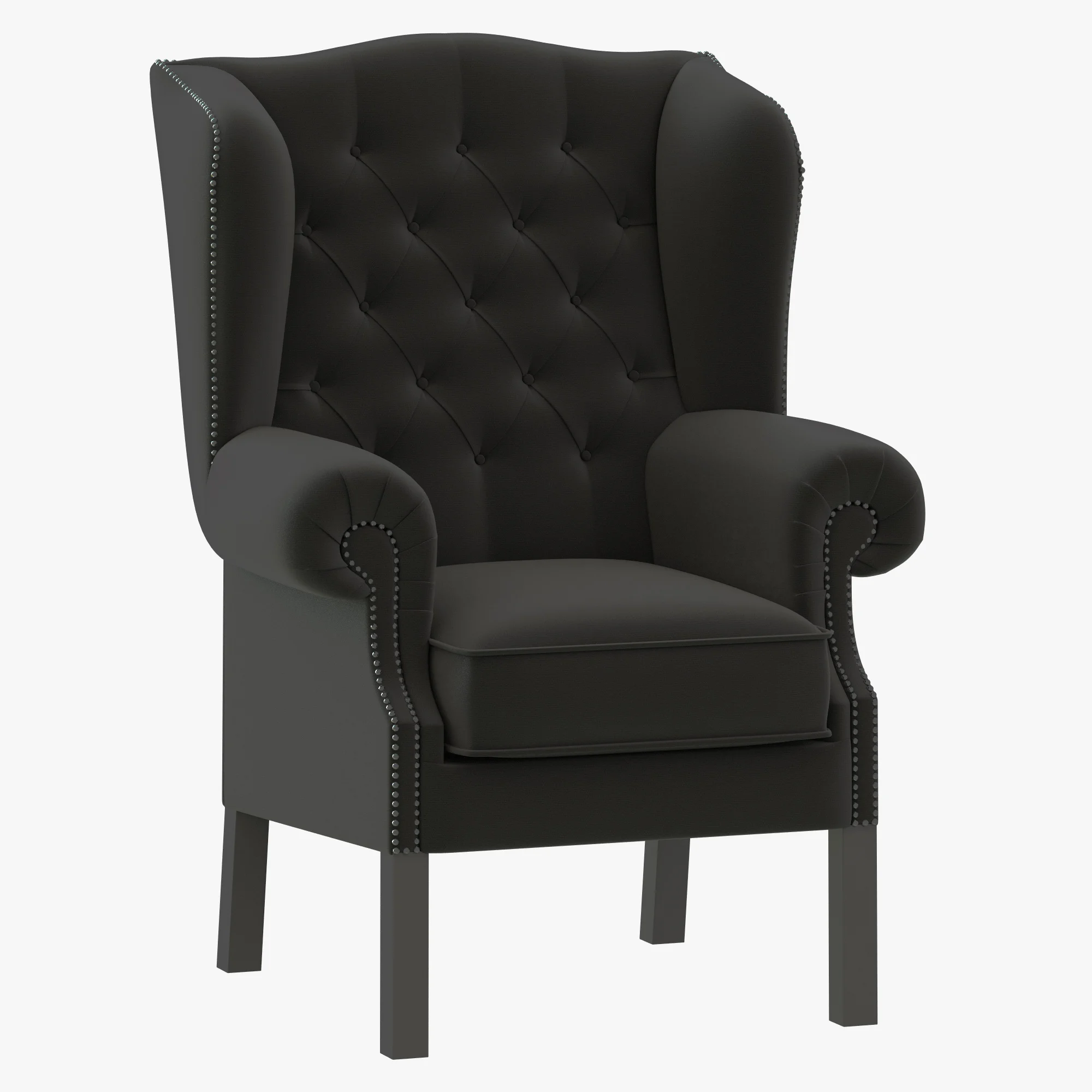 Eichholtz Club Chair Bradley — 3D model preview 1