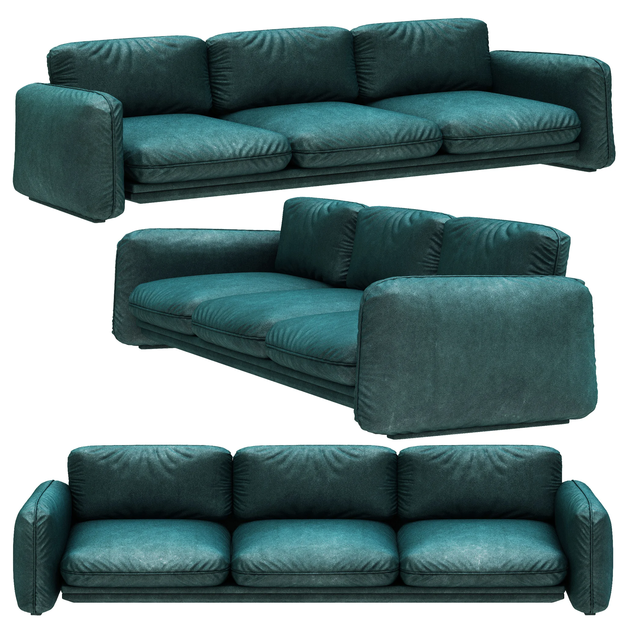 Baxter BRIGITTE Sofa — 3D model preview 2
