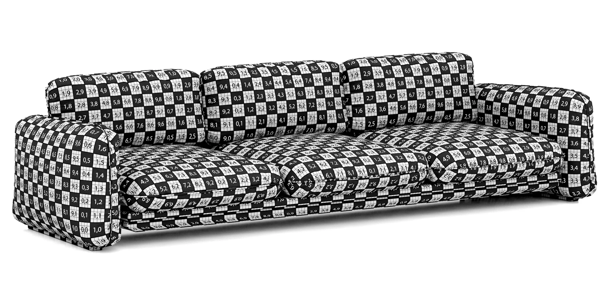 Baxter BRIGITTE Sofa — 3D model preview 10