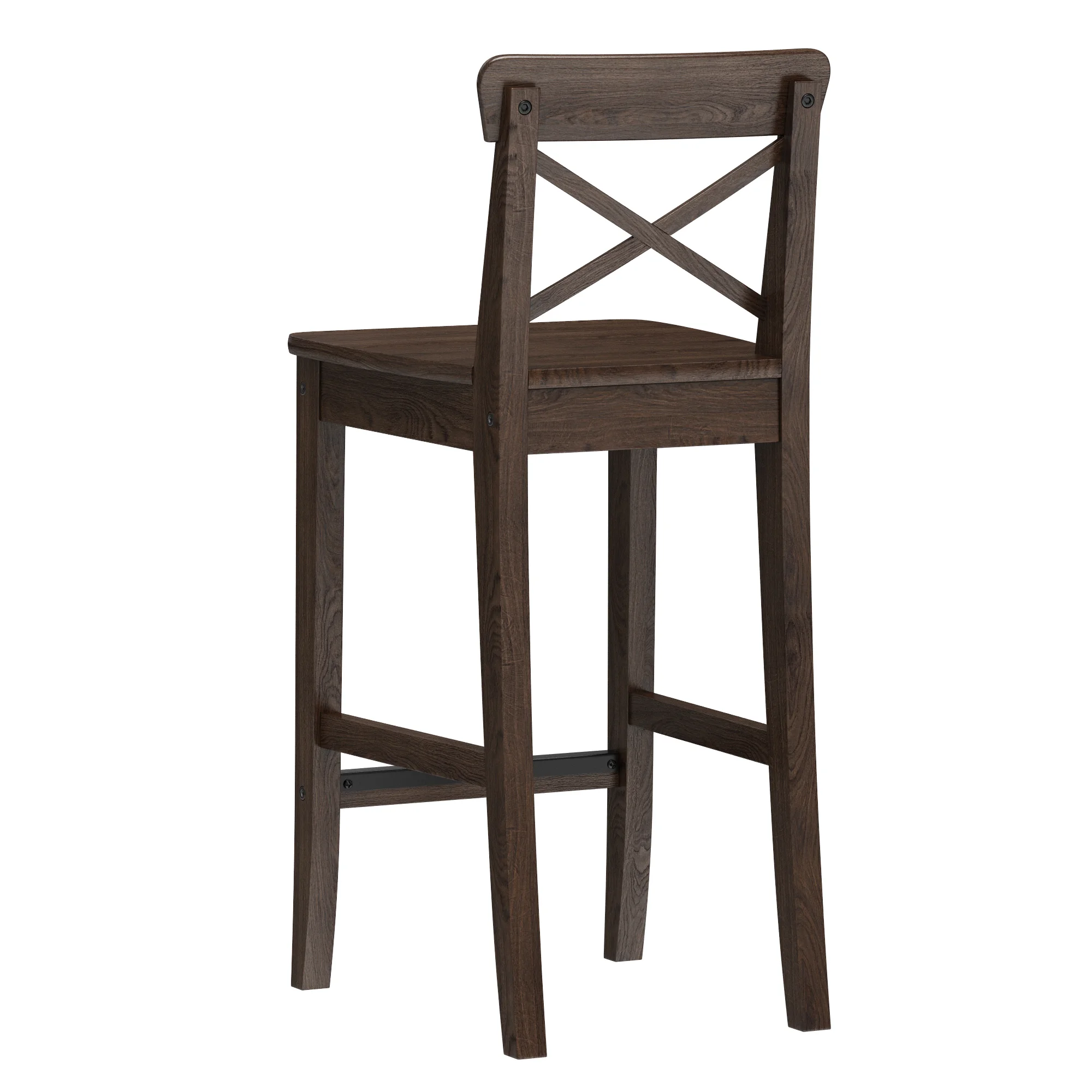 Ikea INGOLF Bar Stool, 3D model preview 5