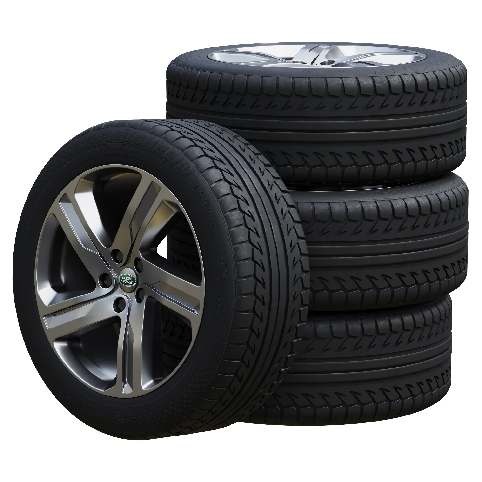Land Rover Tires — 3D model preview 2