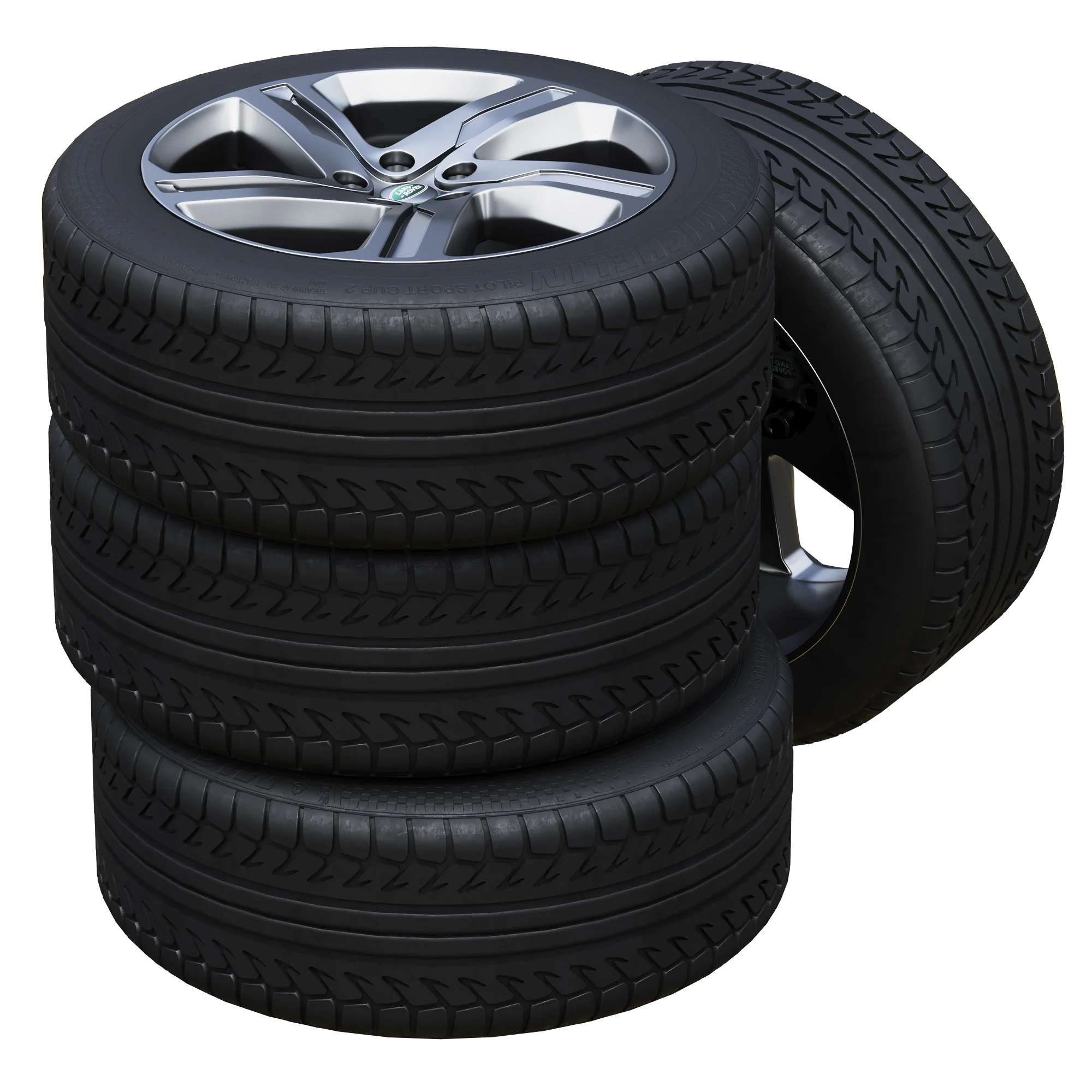 Land Rover Tires — 3D model preview 3