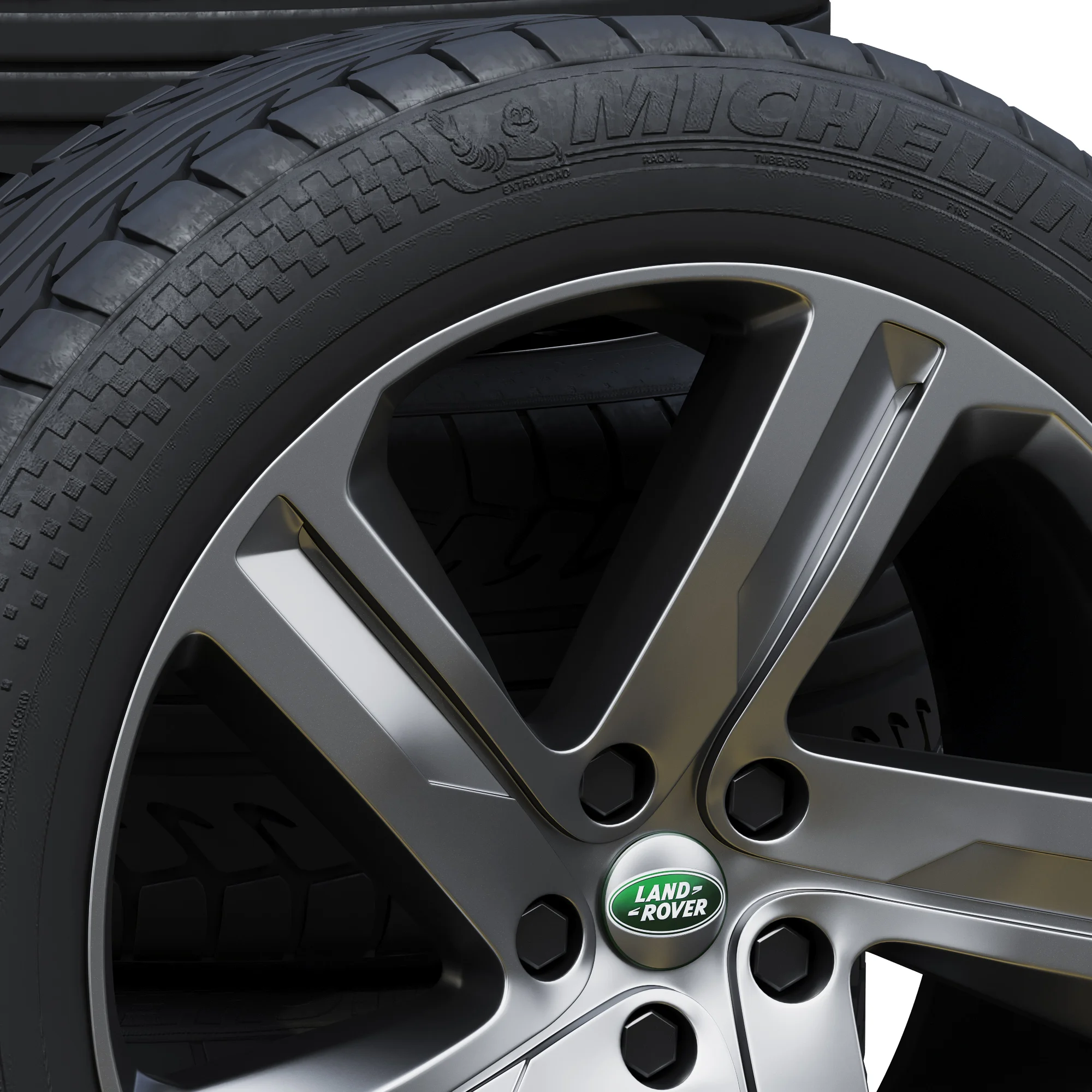 Land Rover Tires — 3D model preview 4