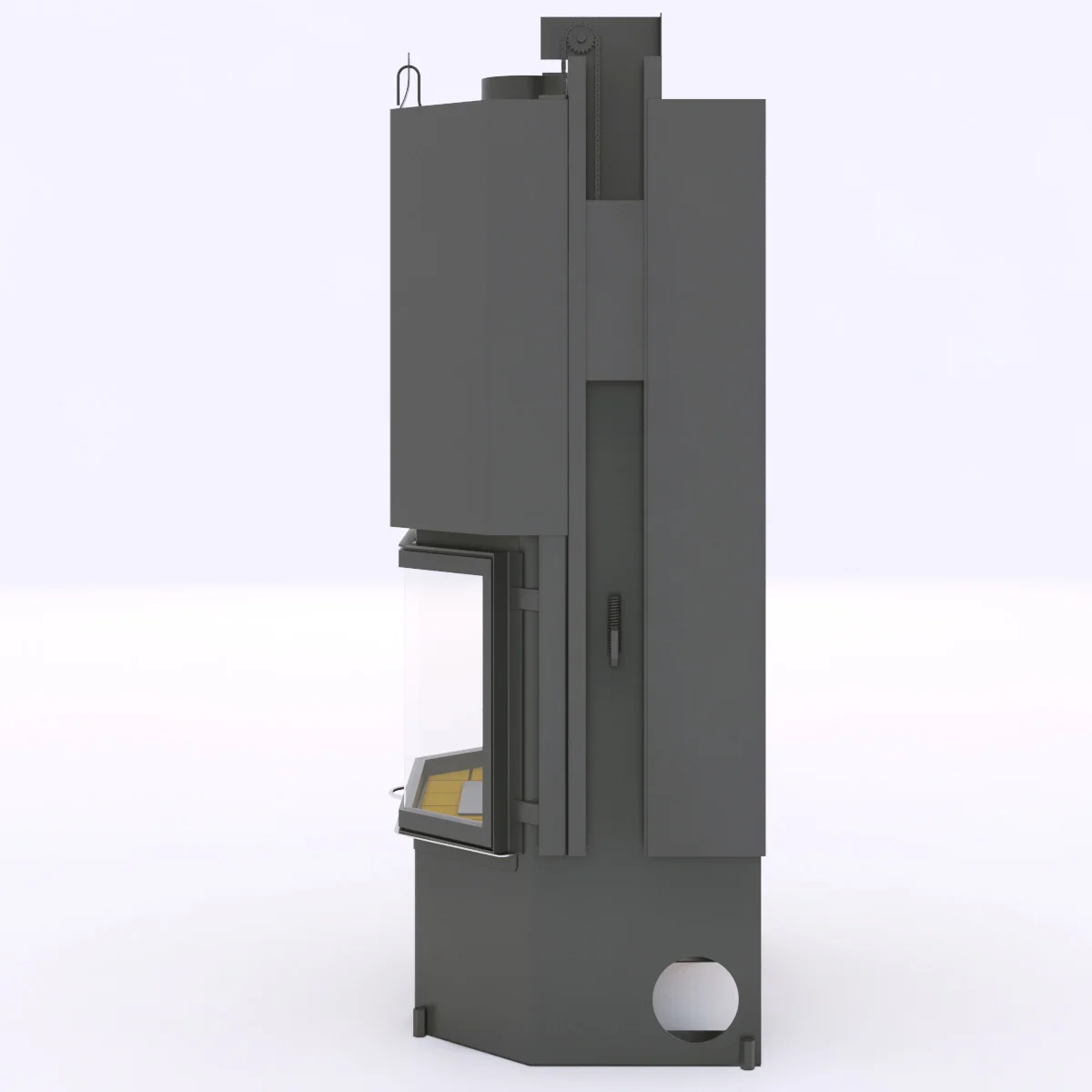 Totem Eventail Petit — 3D model preview 3