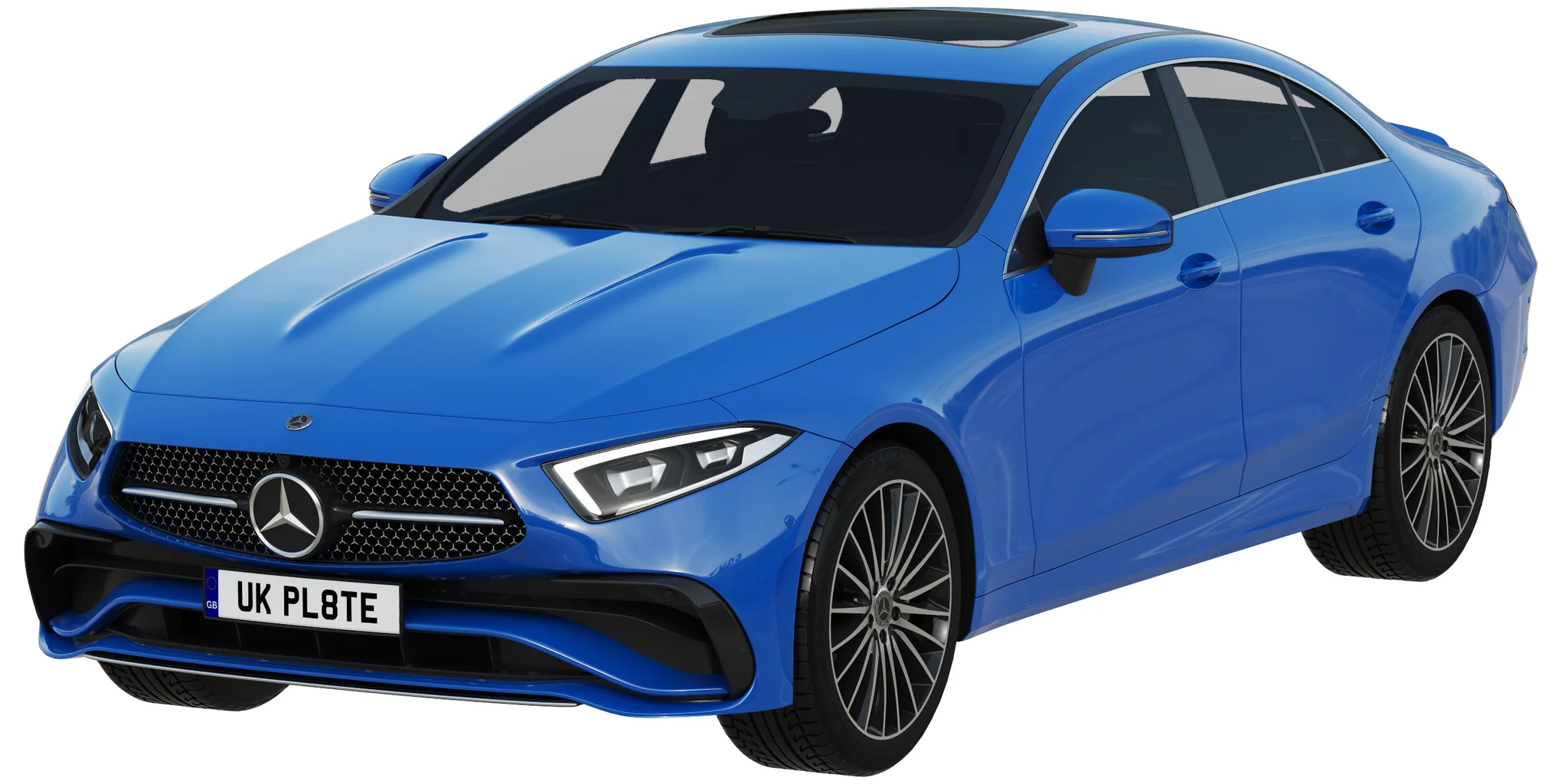 Mercedes Benz CLS 2022, 3D model preview 13