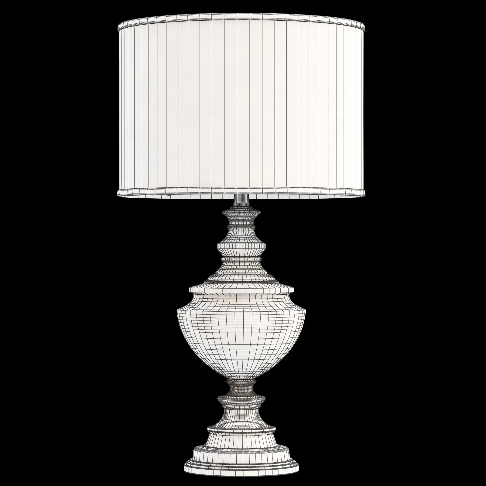 Cyan Design Traditional Table Lamp 04116 1 — 3D model preview 4
