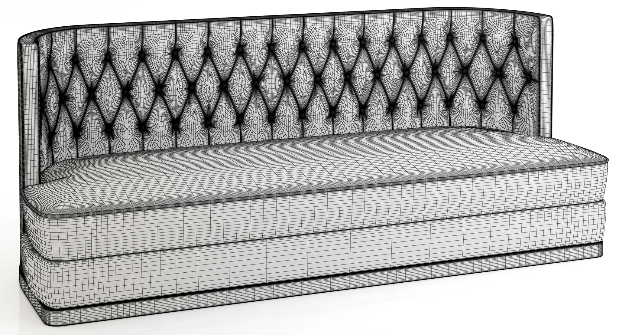 Brabbu Bourbon Sofa — 3D model preview 2