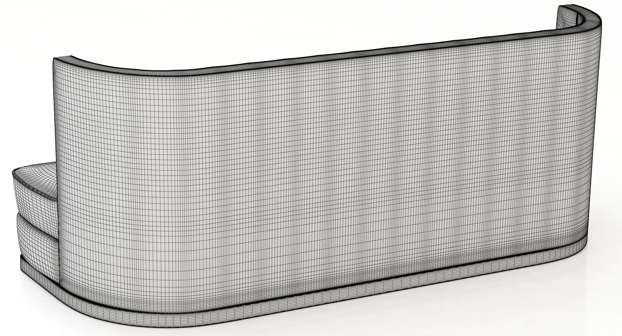 Brabbu Bourbon Sofa — 3D model preview 8