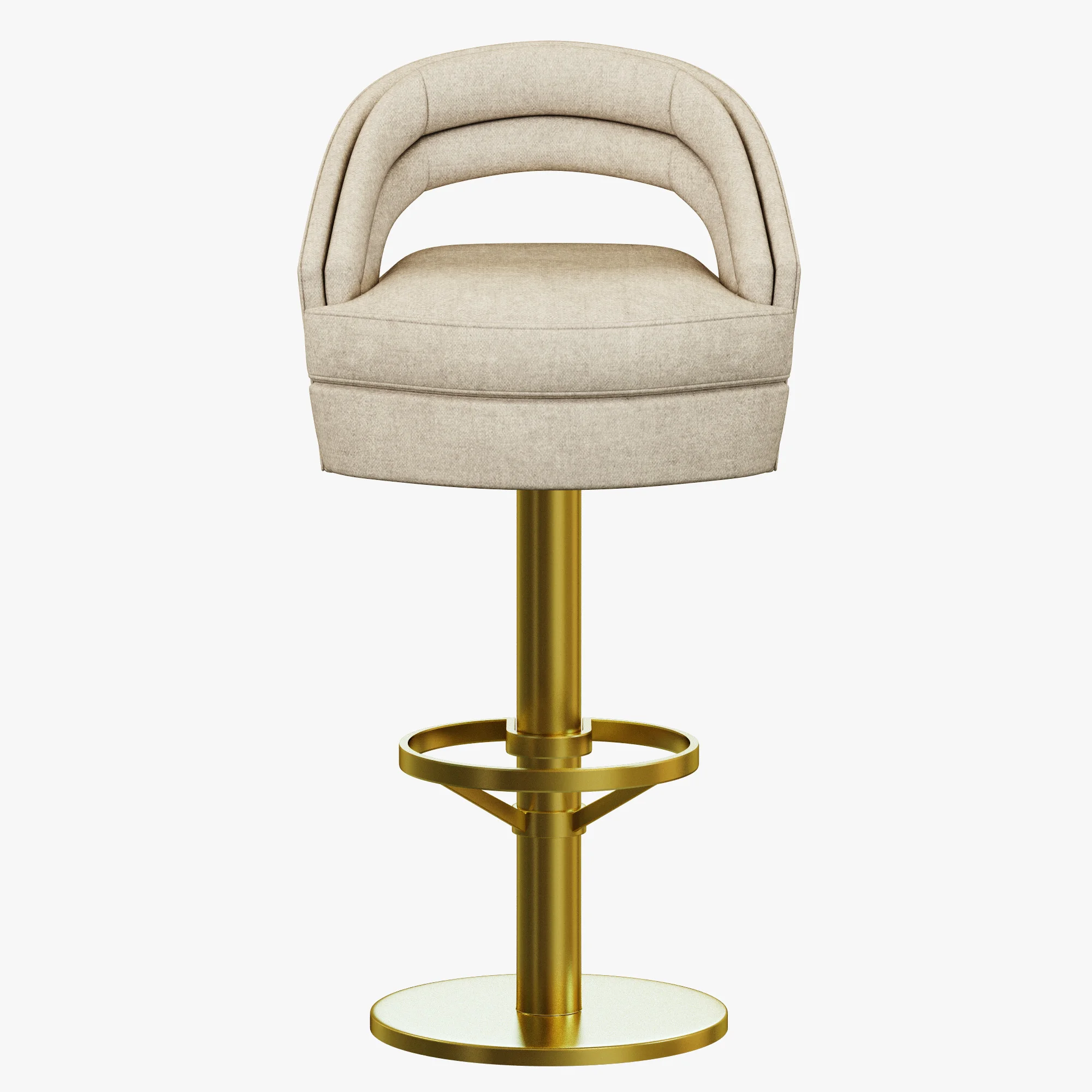 Essential Home Russel Bar Chair — 3D model preview 9