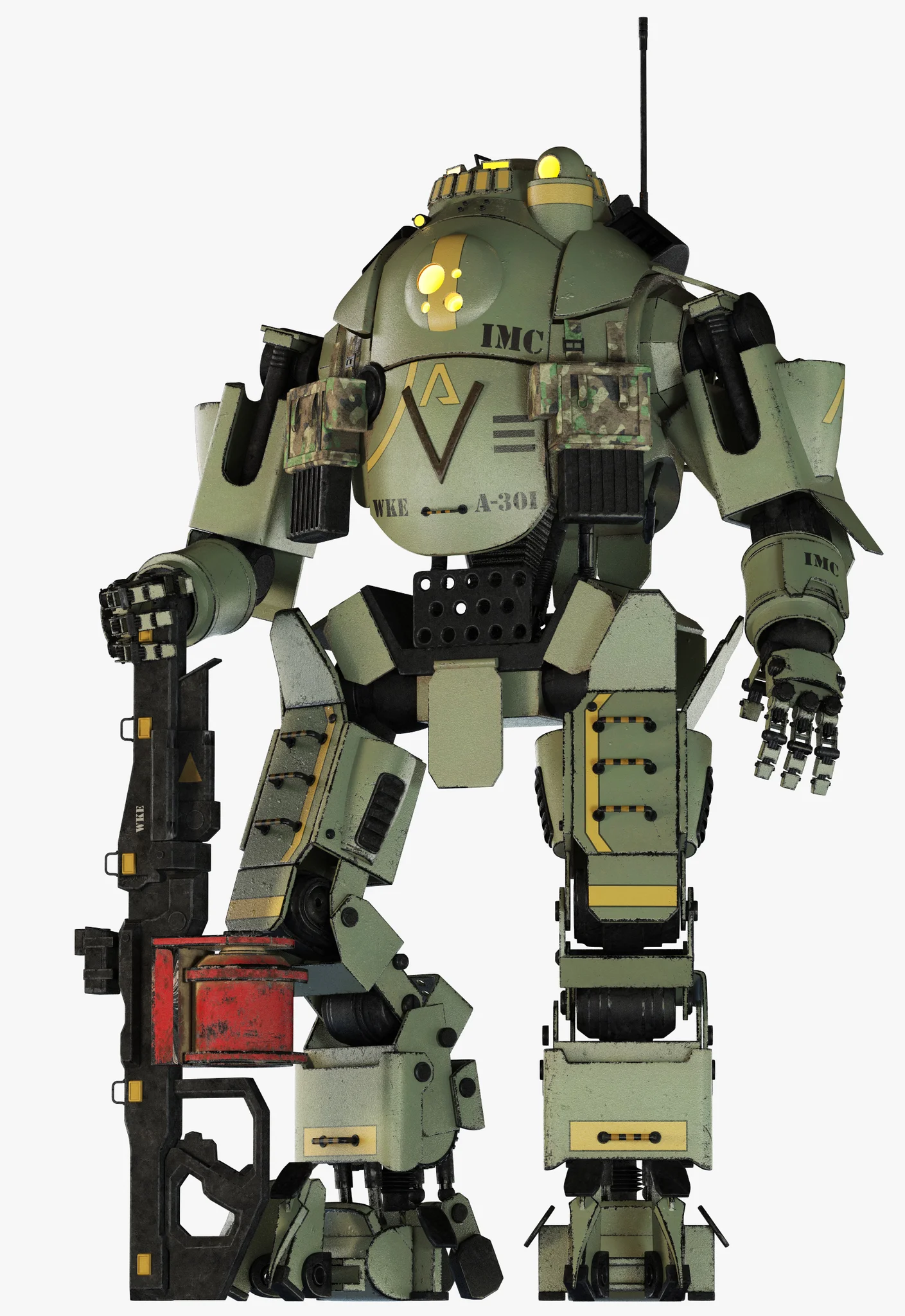 Titanfall Atlas — 3D model preview 5