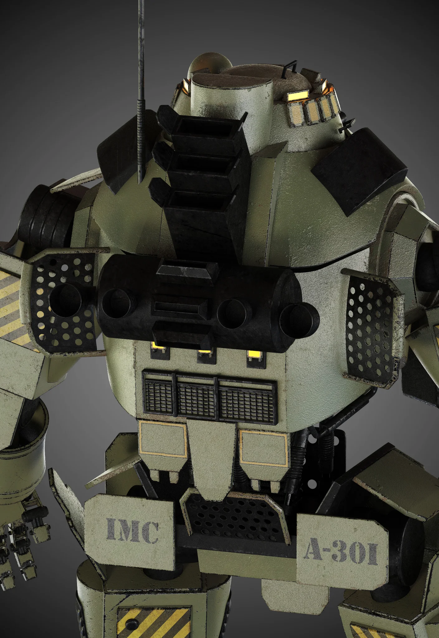 Titanfall Atlas — 3D model preview 9