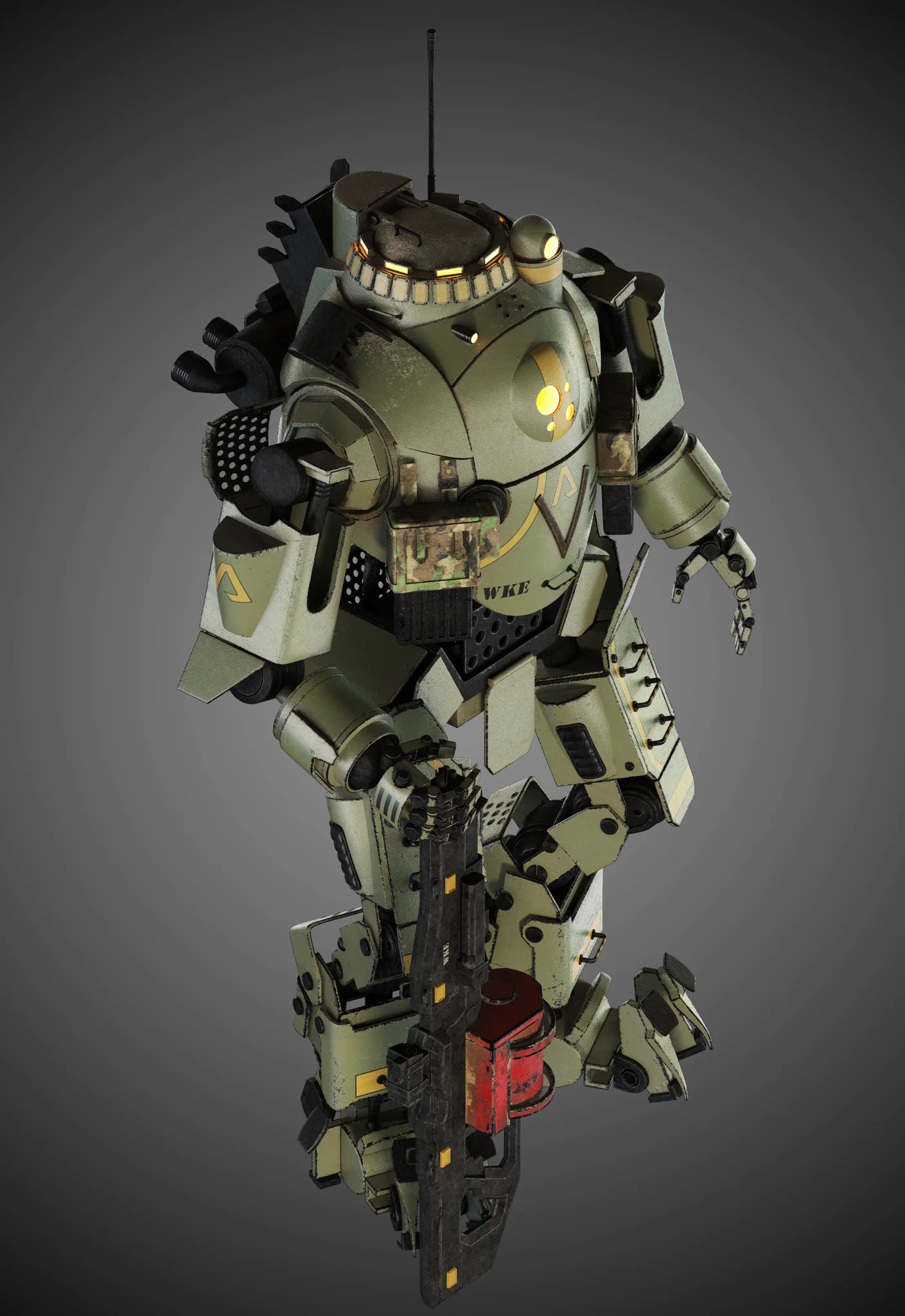 Titanfall Atlas — 3D model preview 10