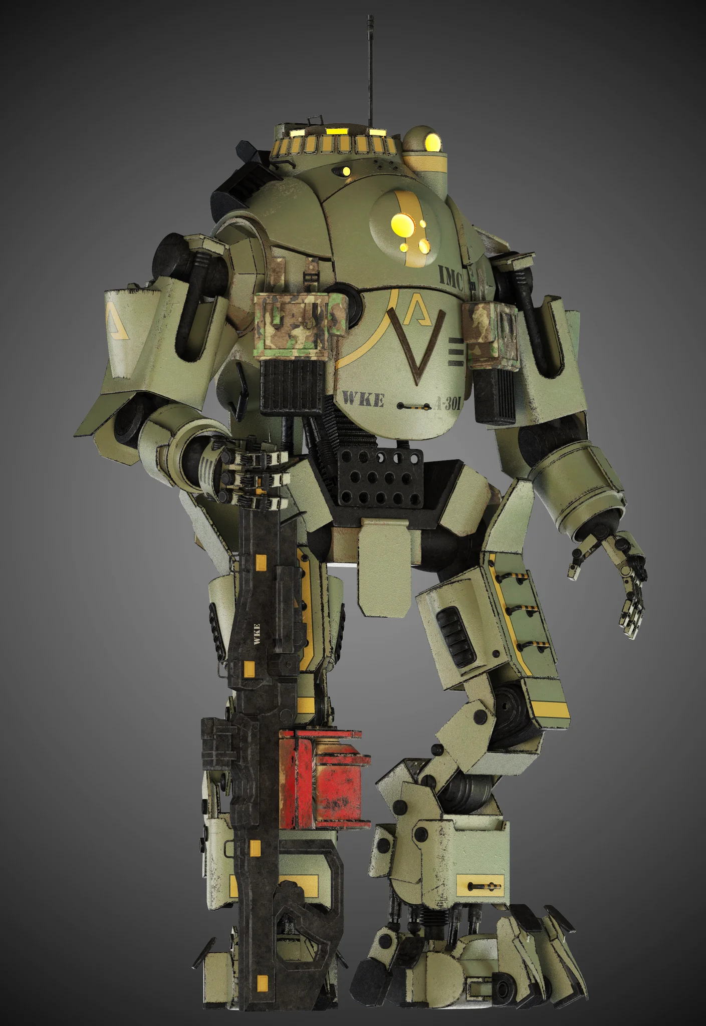 Titanfall Atlas — 3D model preview 11