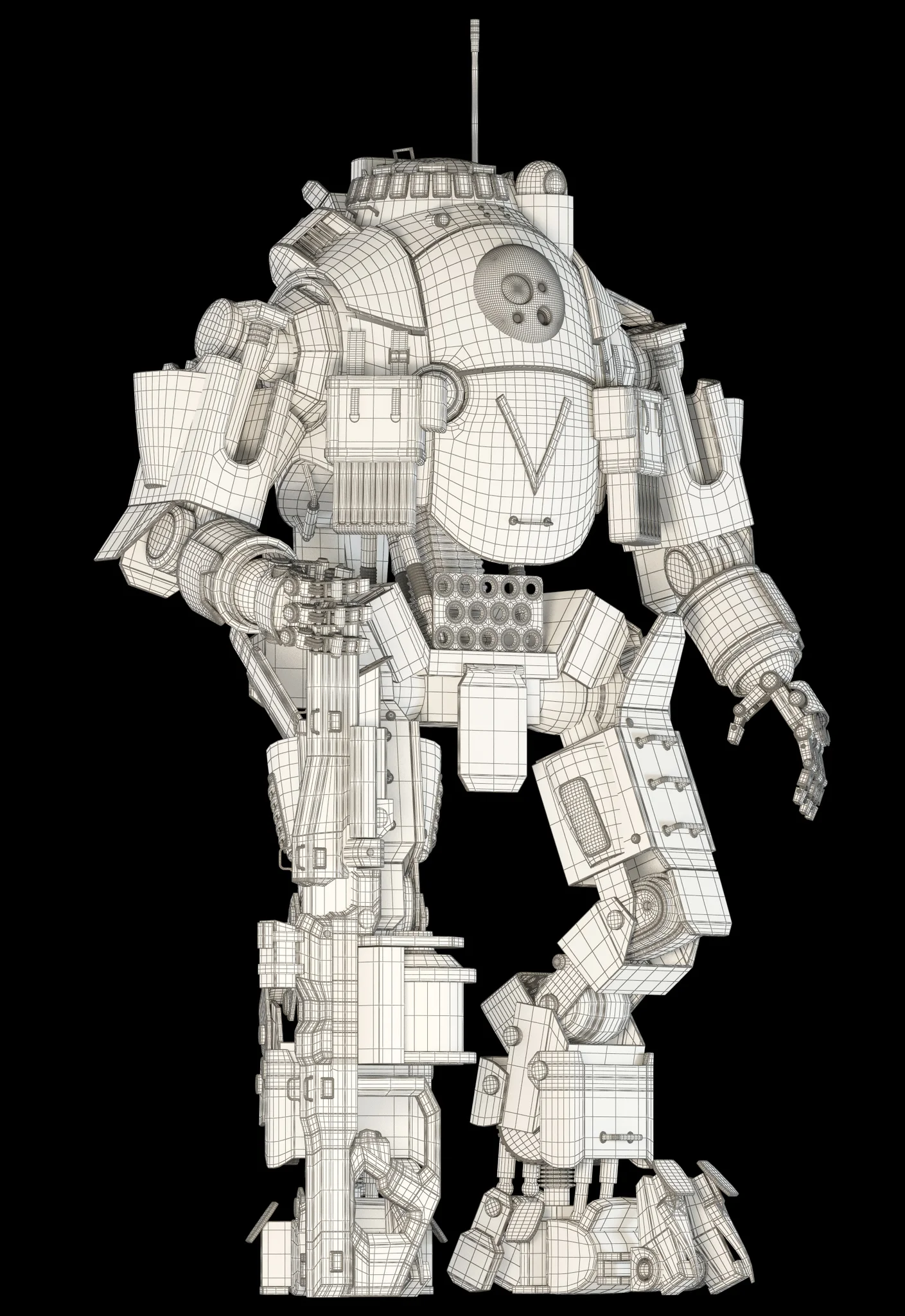 Titanfall Atlas — 3D model preview 12