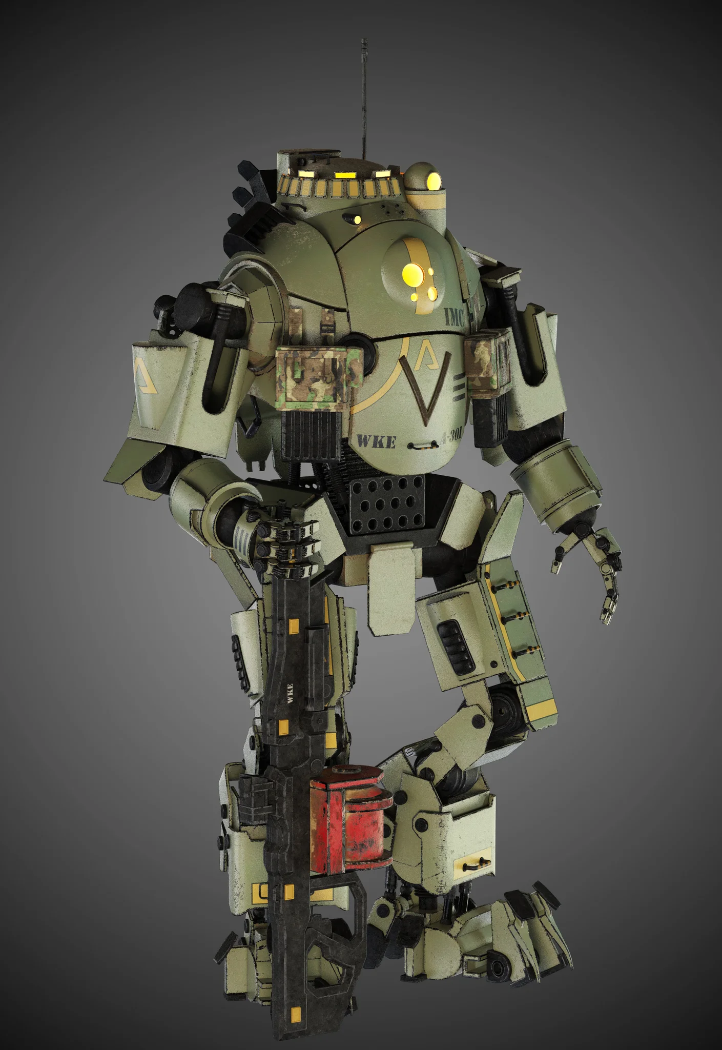 Titanfall Atlas — 3D model preview 14
