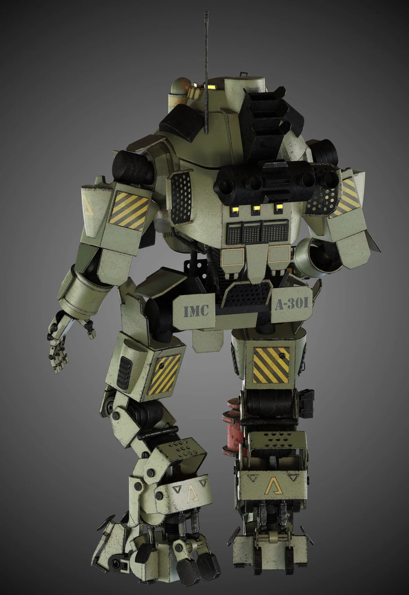 Titanfall Atlas — 3D model preview 15