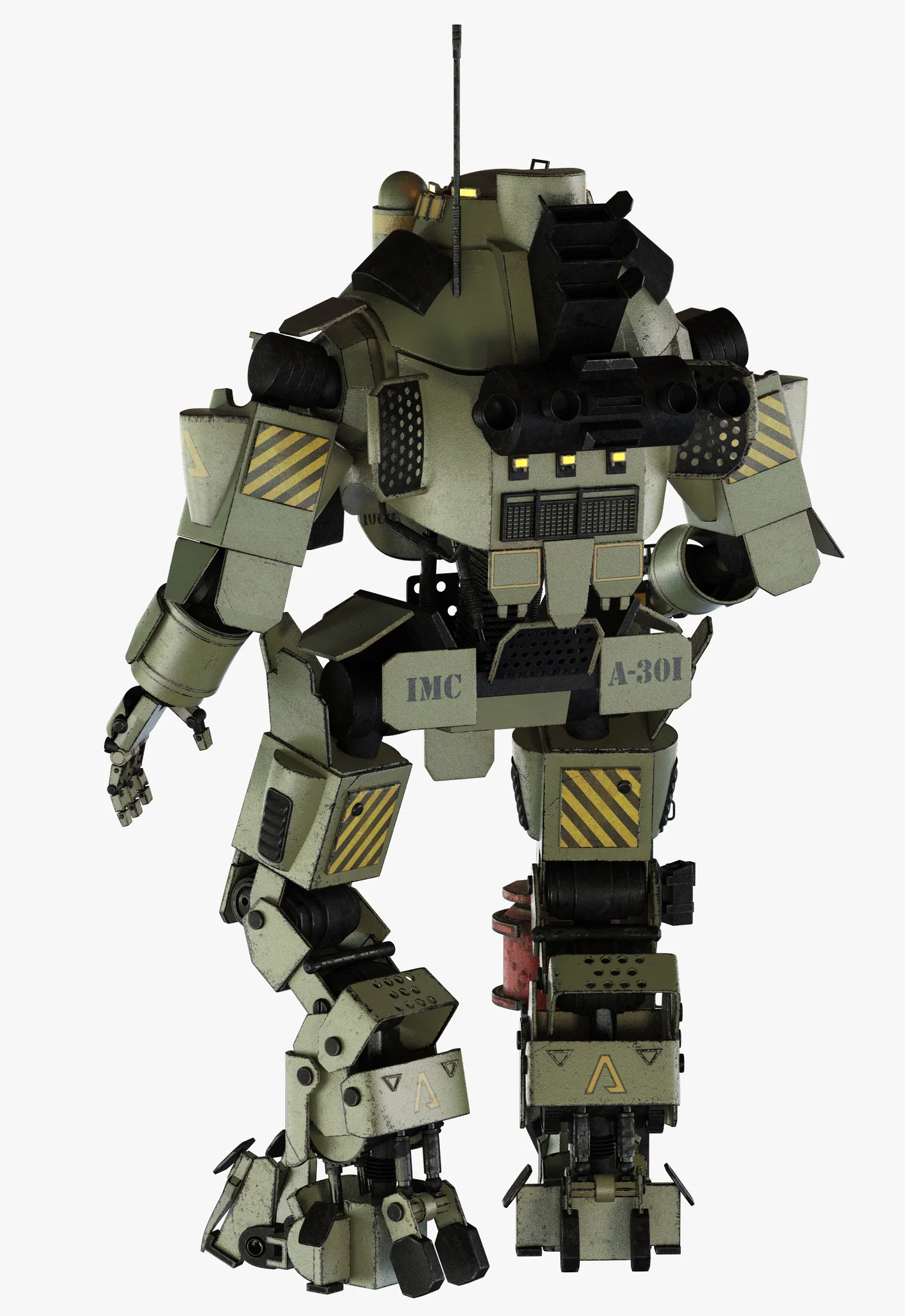 Titanfall Atlas — 3D model preview 16