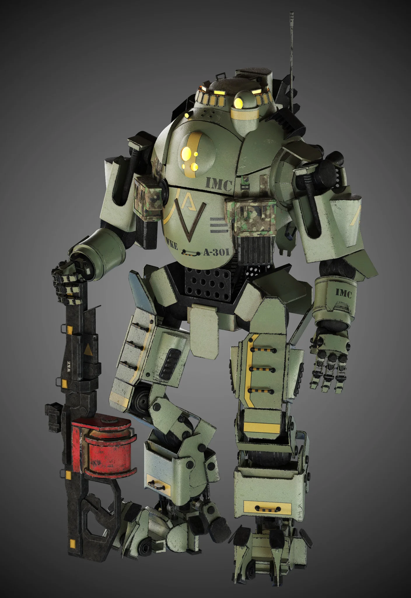 Titanfall Atlas — 3D model preview 18