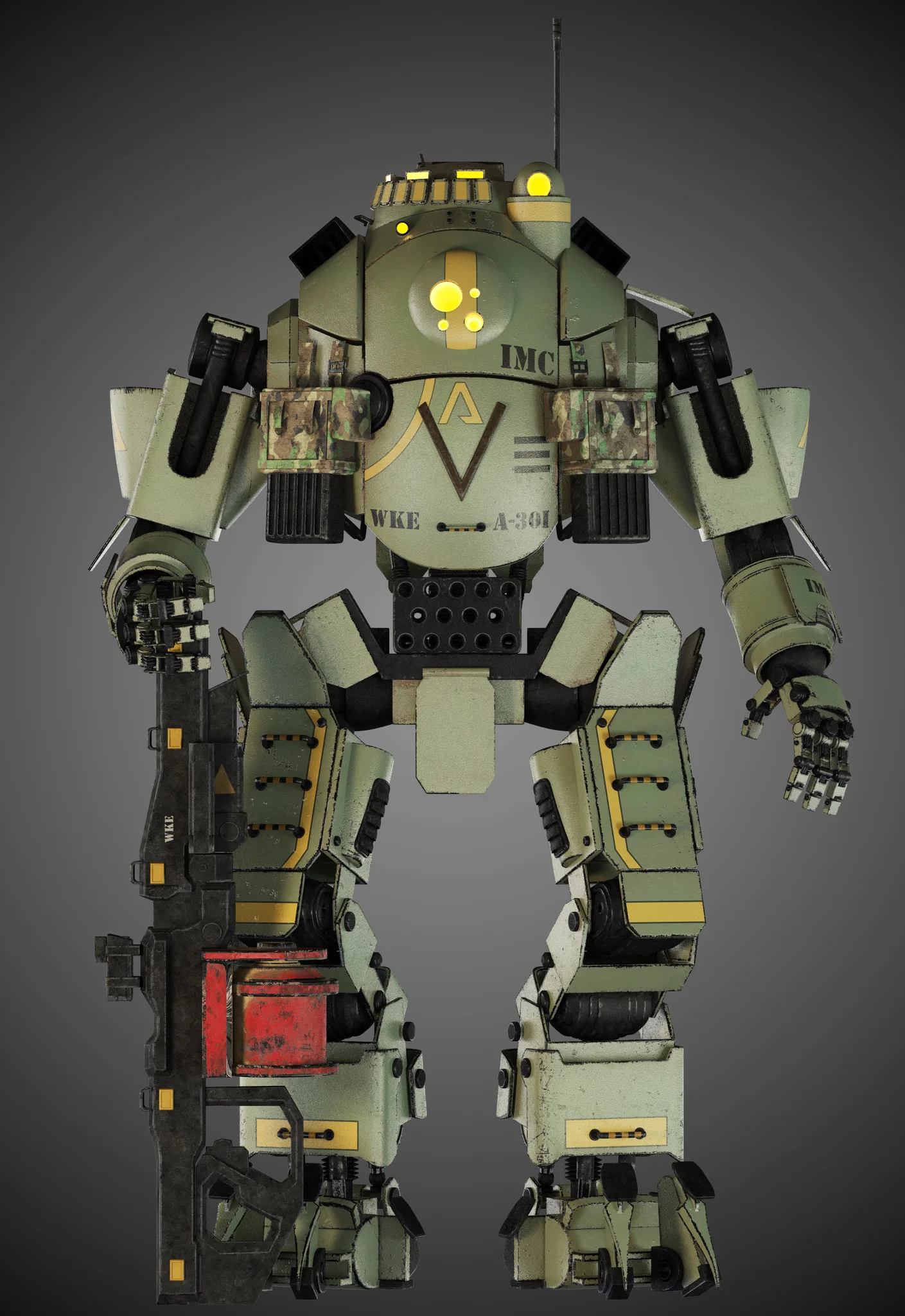 Titanfall Atlas — 3D model preview 25