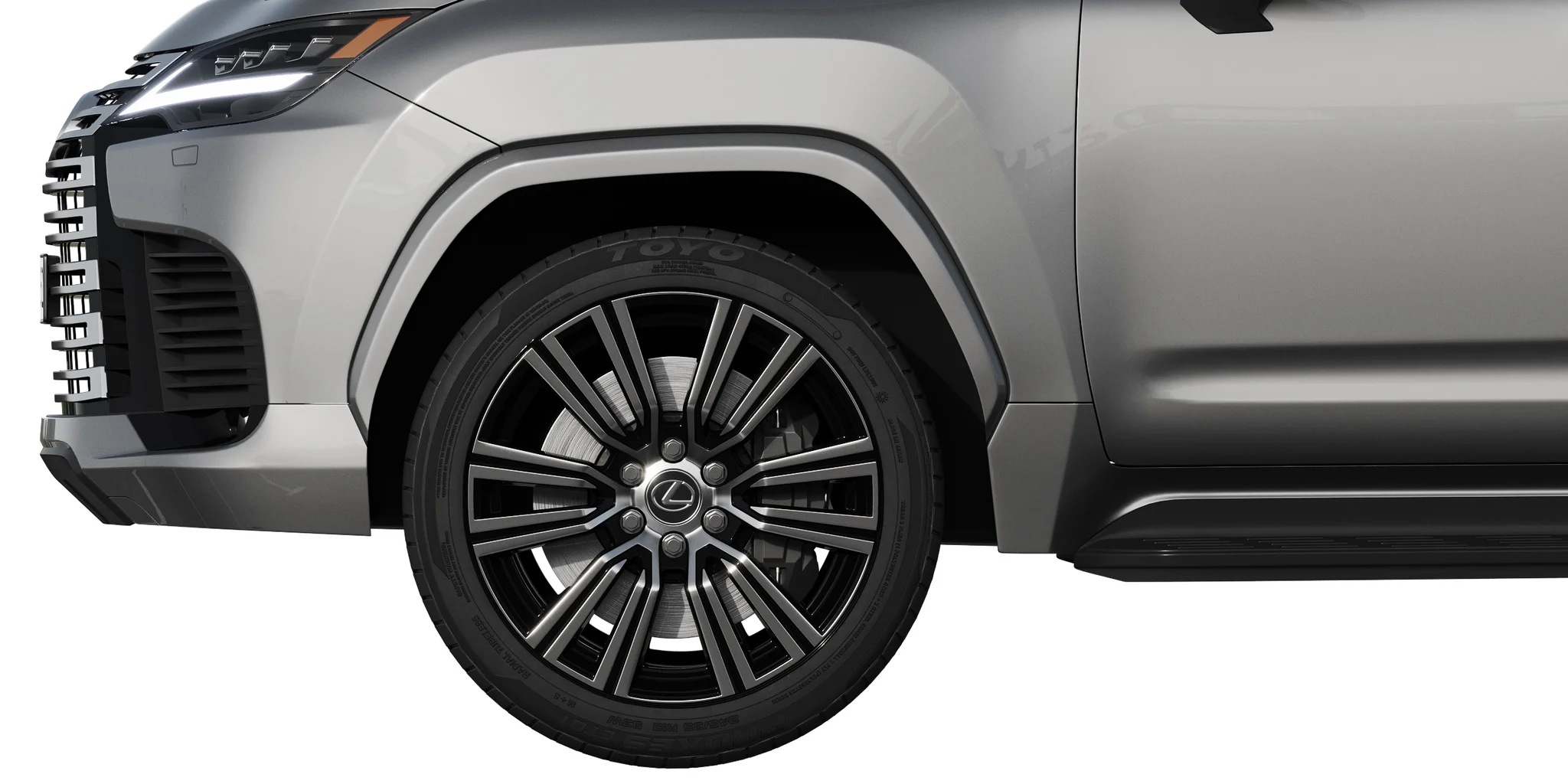 Lexus LX600, 3D model preview 1