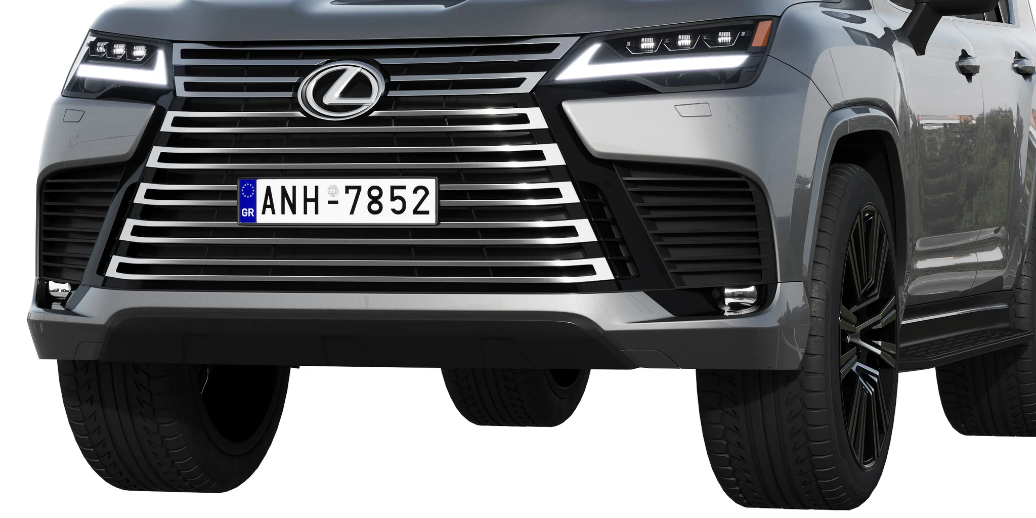 Lexus LX600, 3D model preview 2