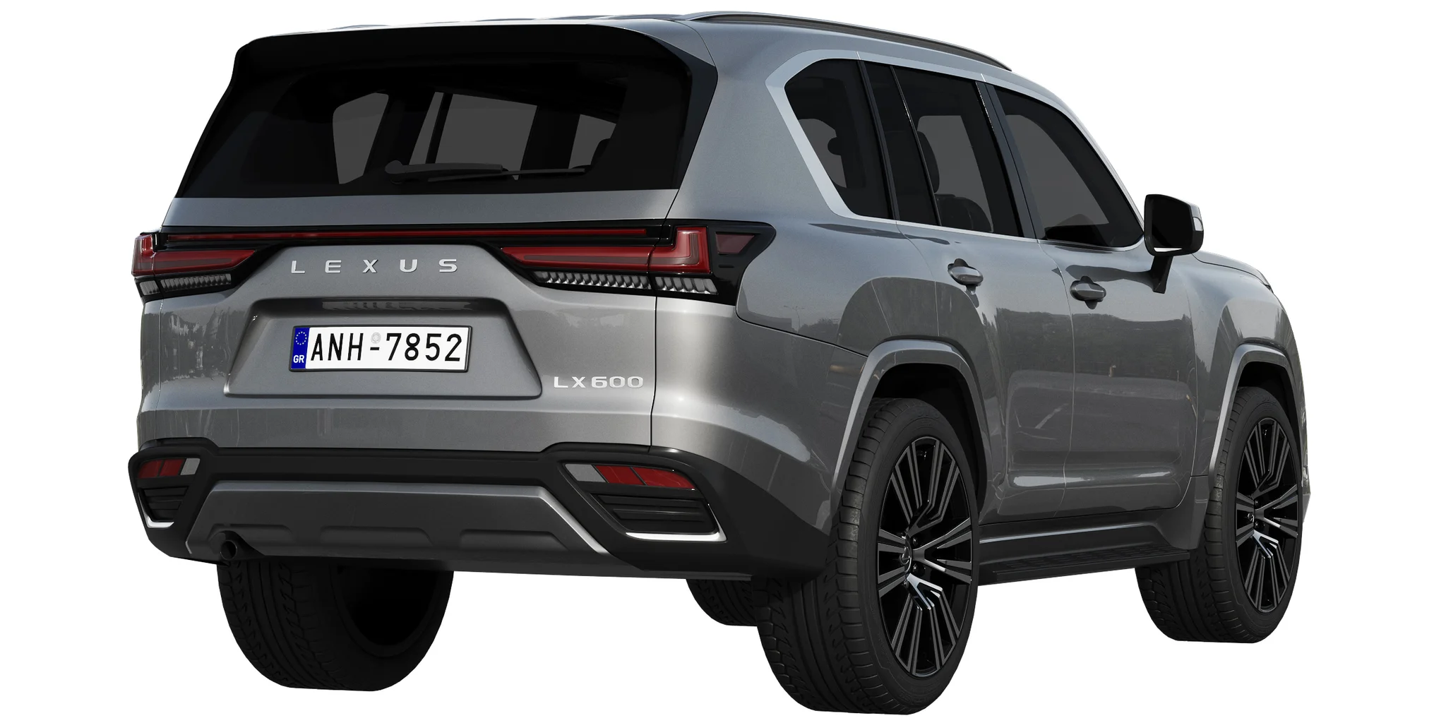 Lexus LX600, 3D model preview 6