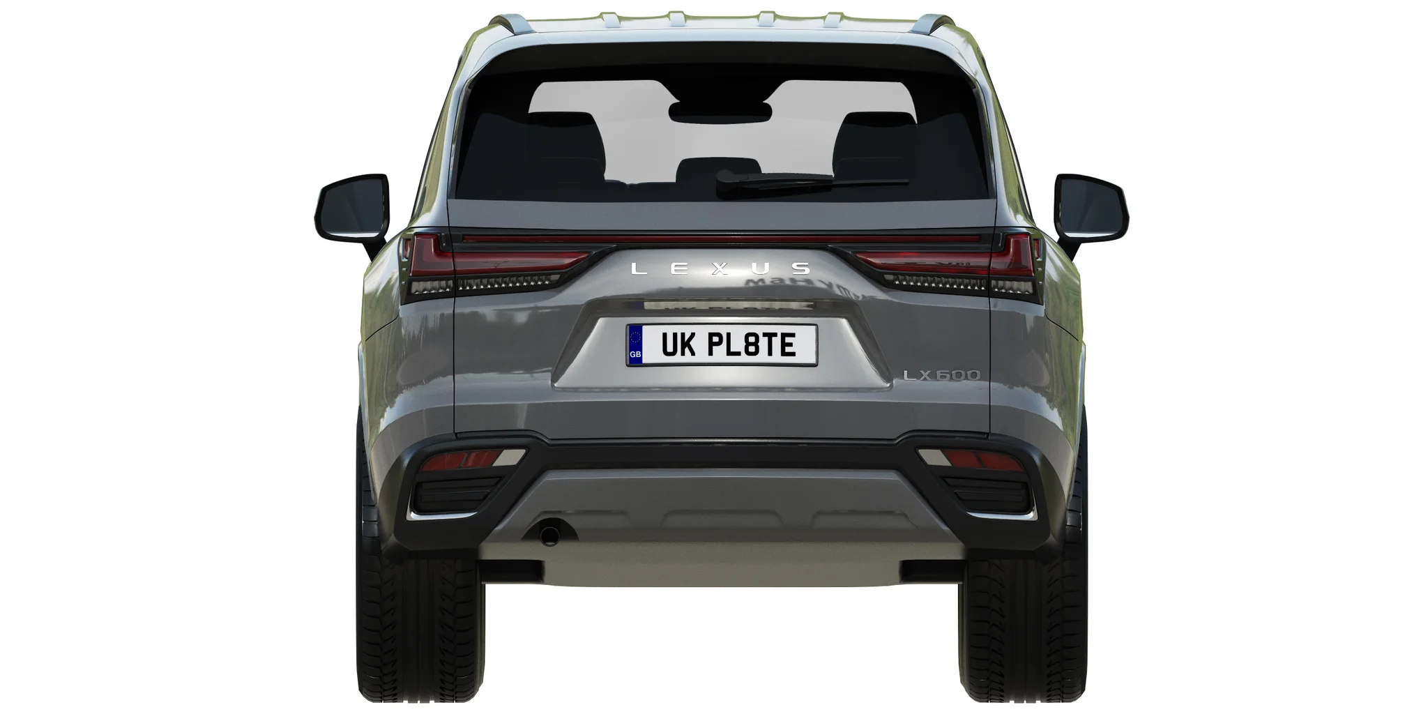 Lexus LX600, 3D model preview 11