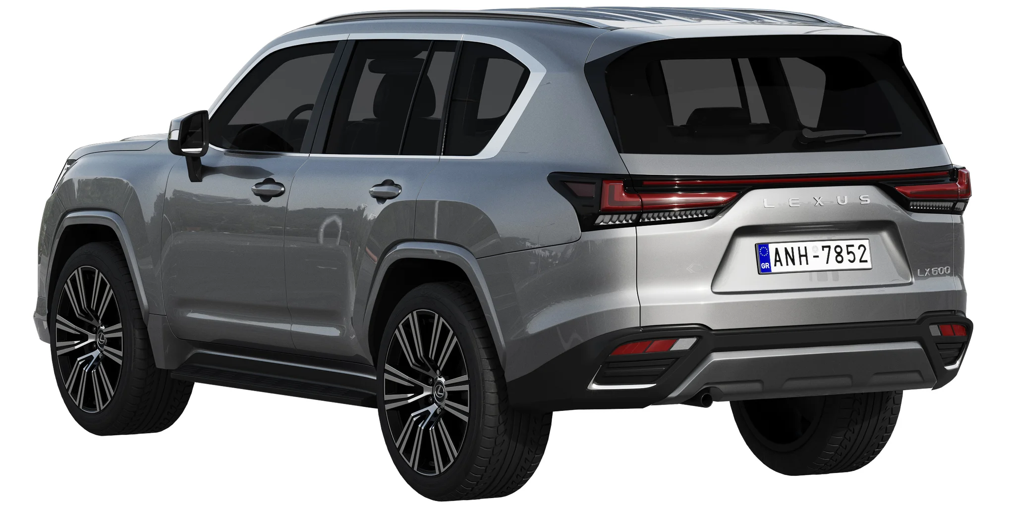 Lexus LX600, 3D model preview 22