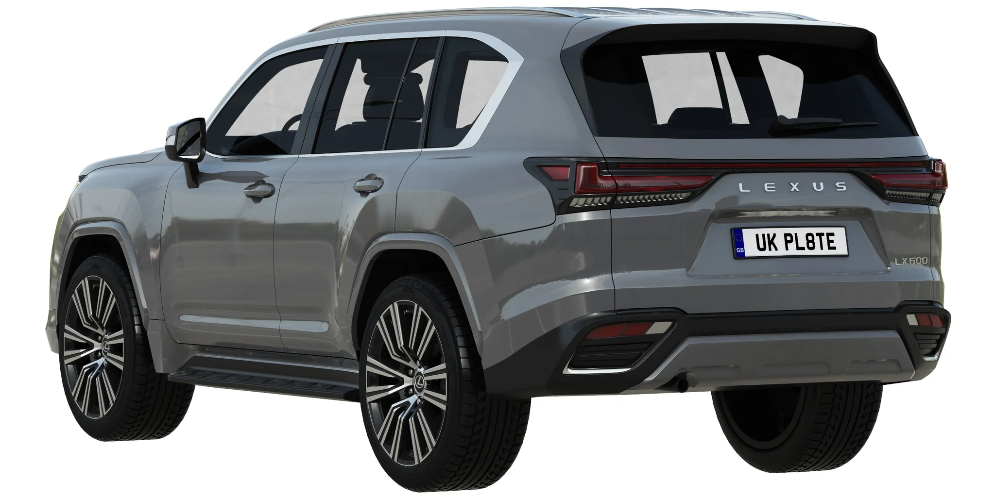 Lexus LX600, 3D model preview 24