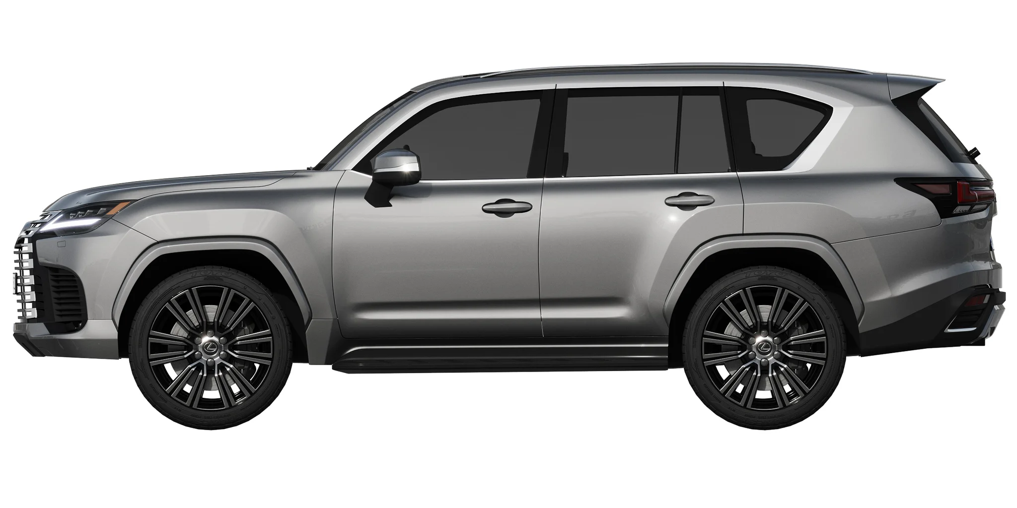 Lexus LX600, 3D model preview 27