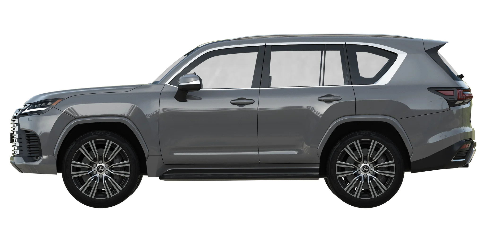 Lexus LX600, 3D model preview 29