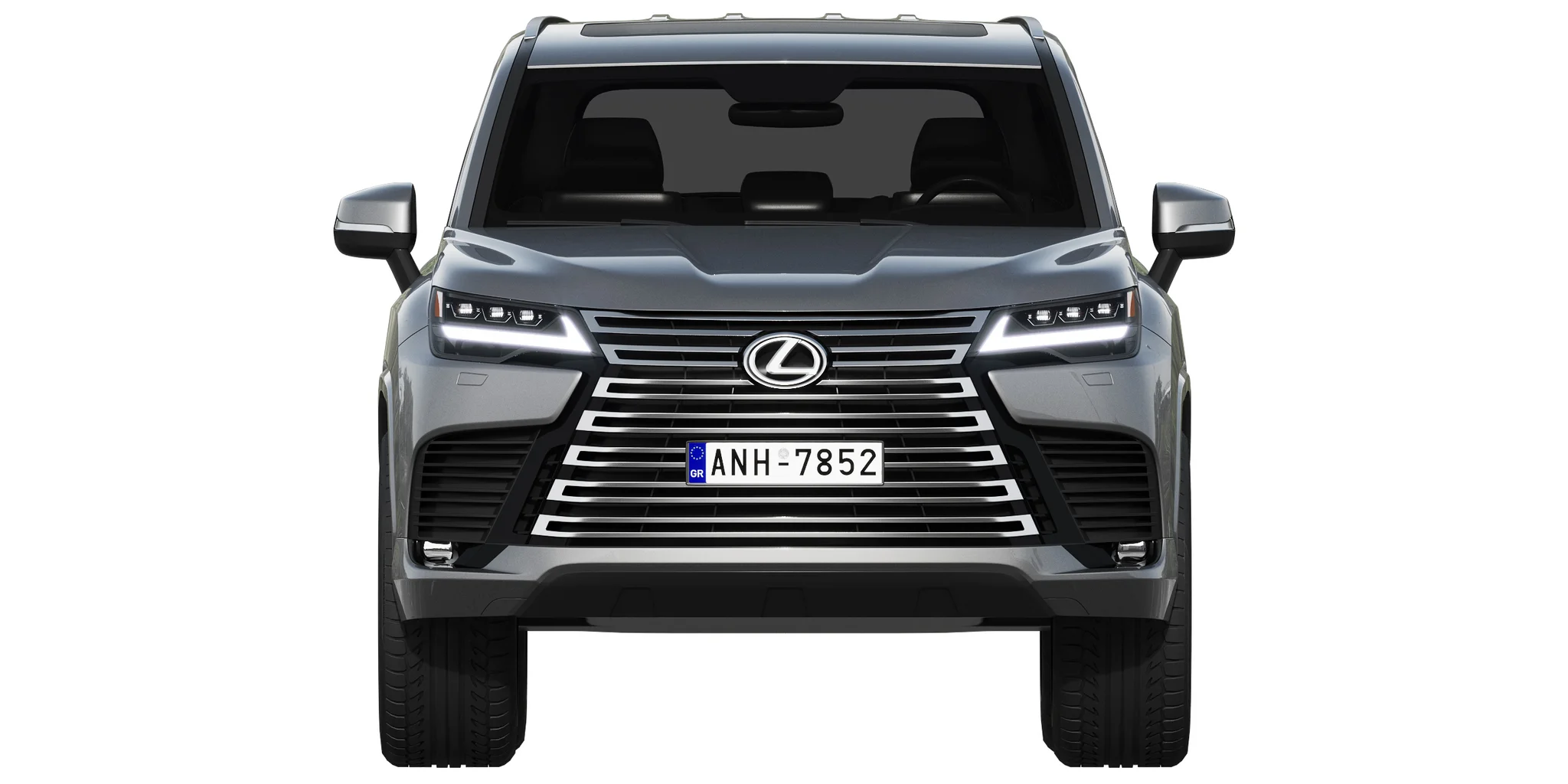 Lexus LX600, 3D model preview 32