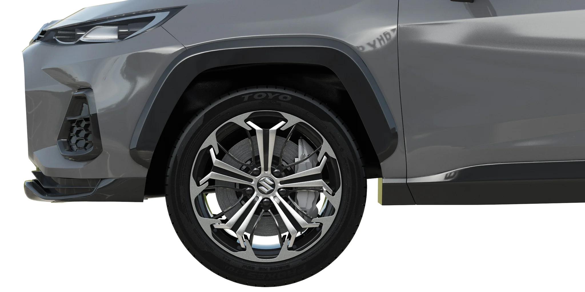Suzuki Across, 3D model preview 3