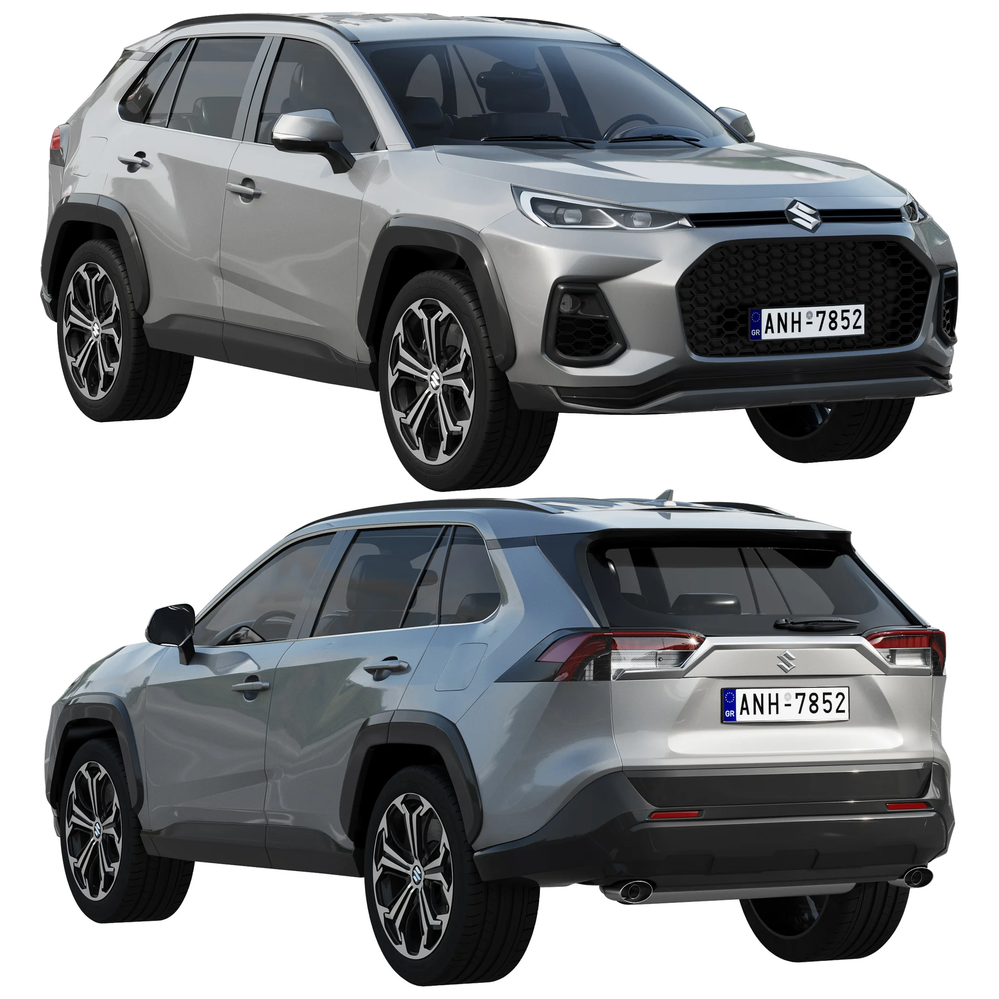 Suzuki Across, 3D model preview 16