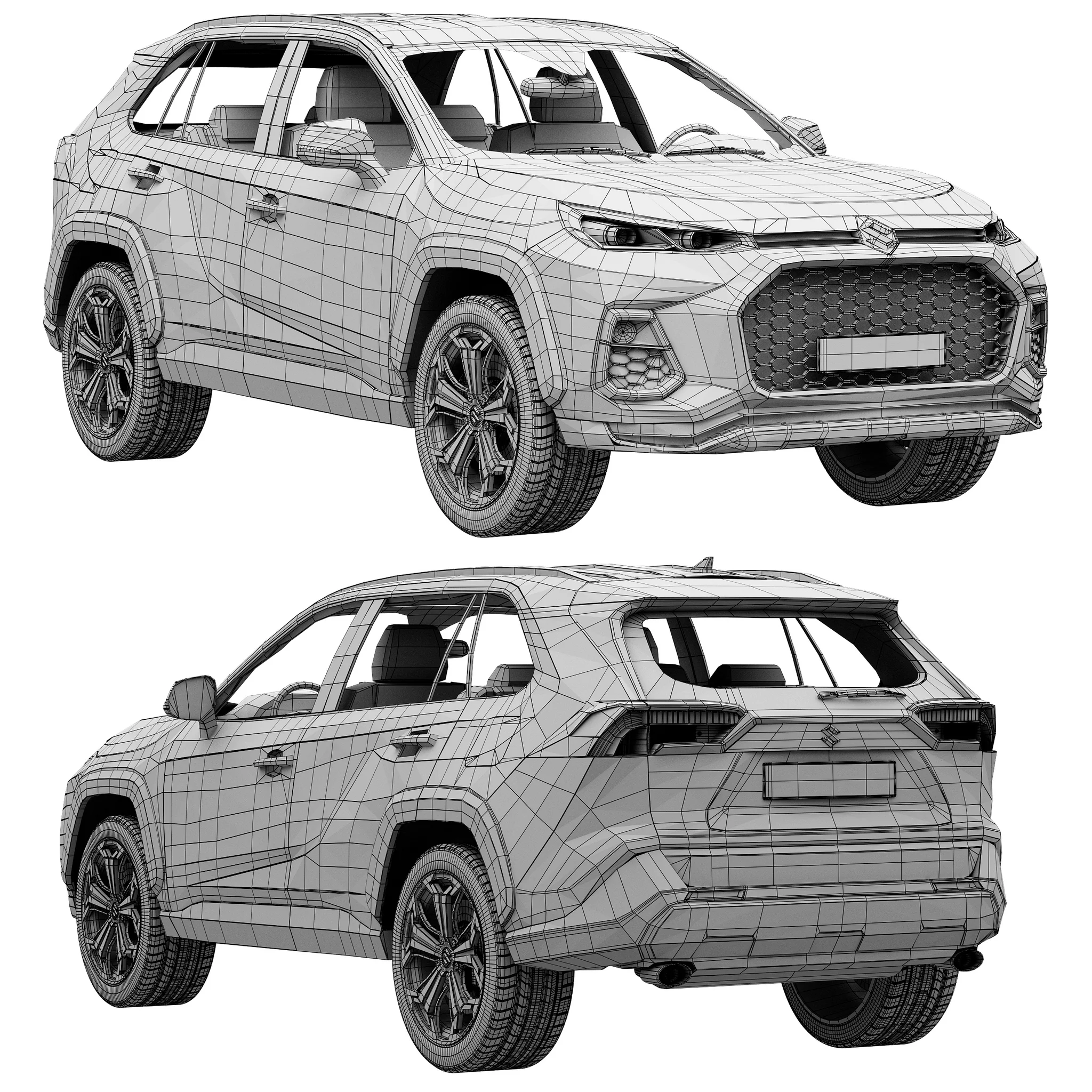 Suzuki Across, 3D model preview 18