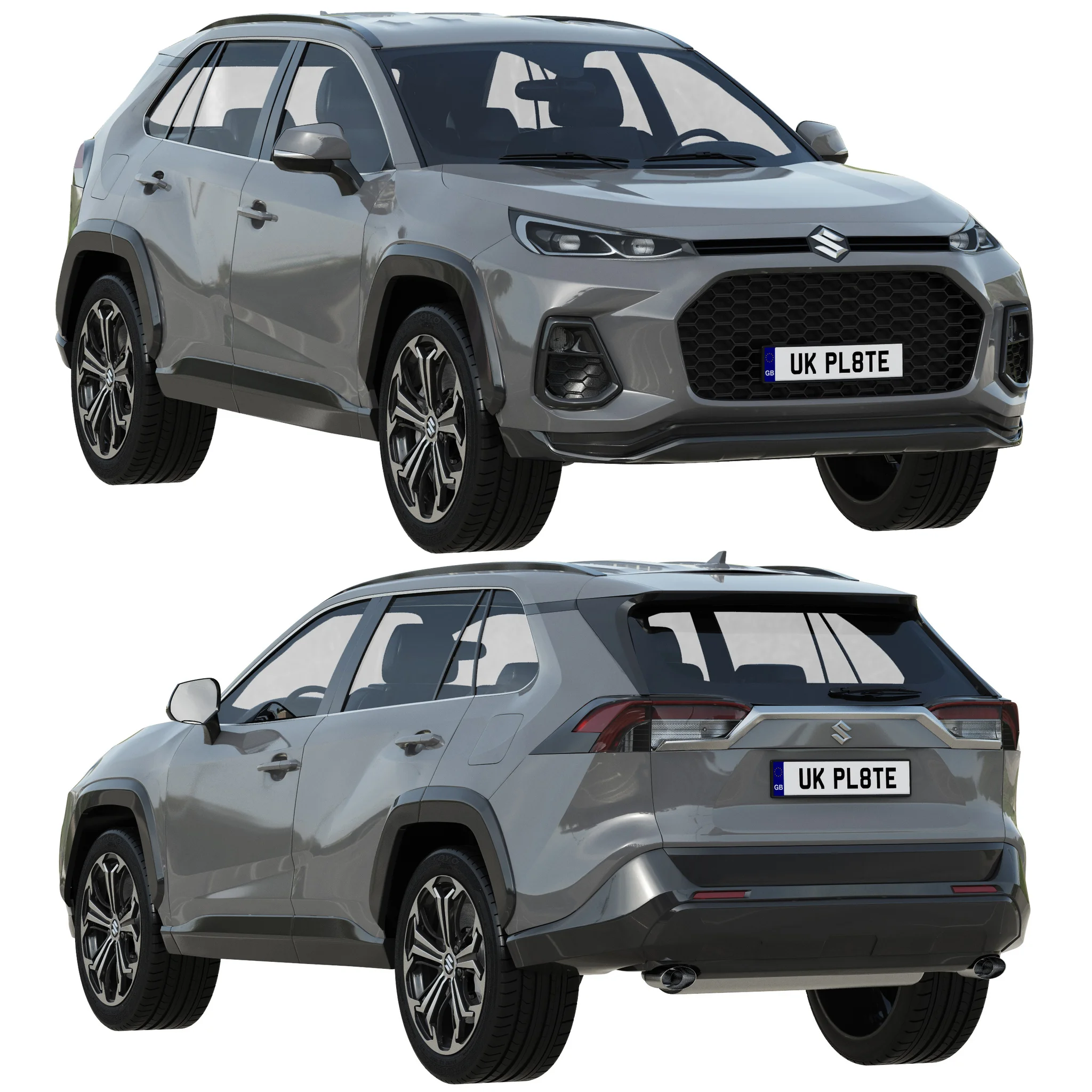Suzuki Across, 3D model preview 21