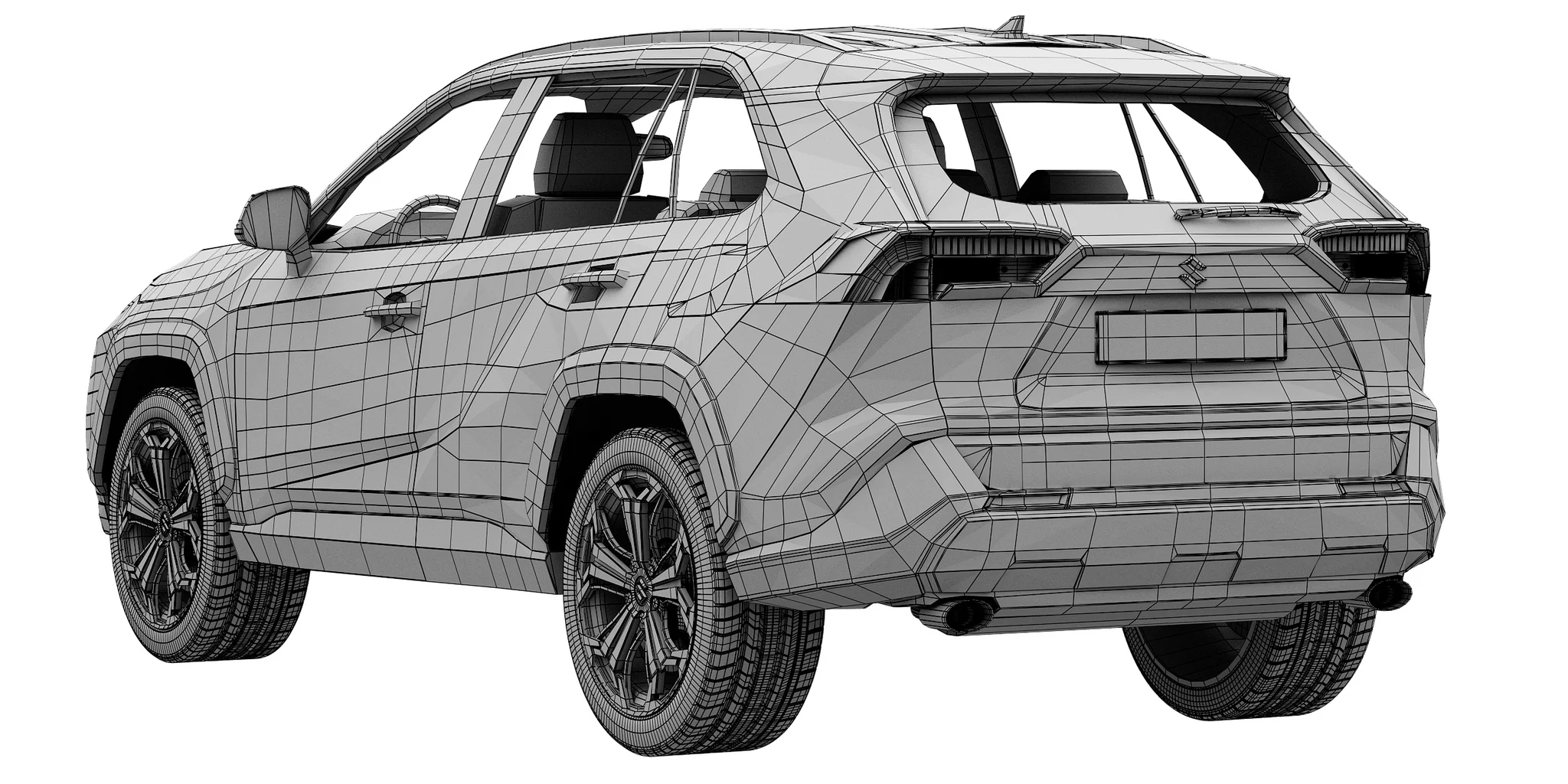 Suzuki Across, 3D model preview 23