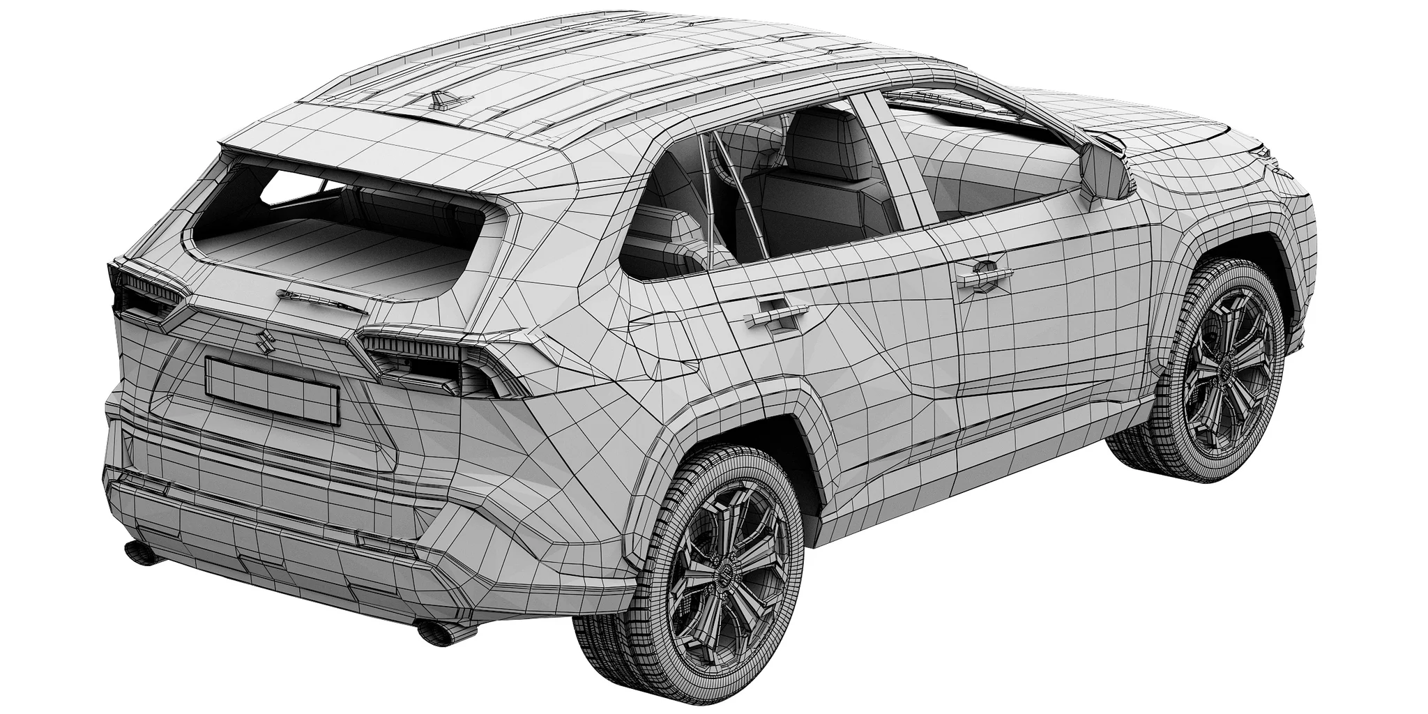 Suzuki Across, 3D model preview 36