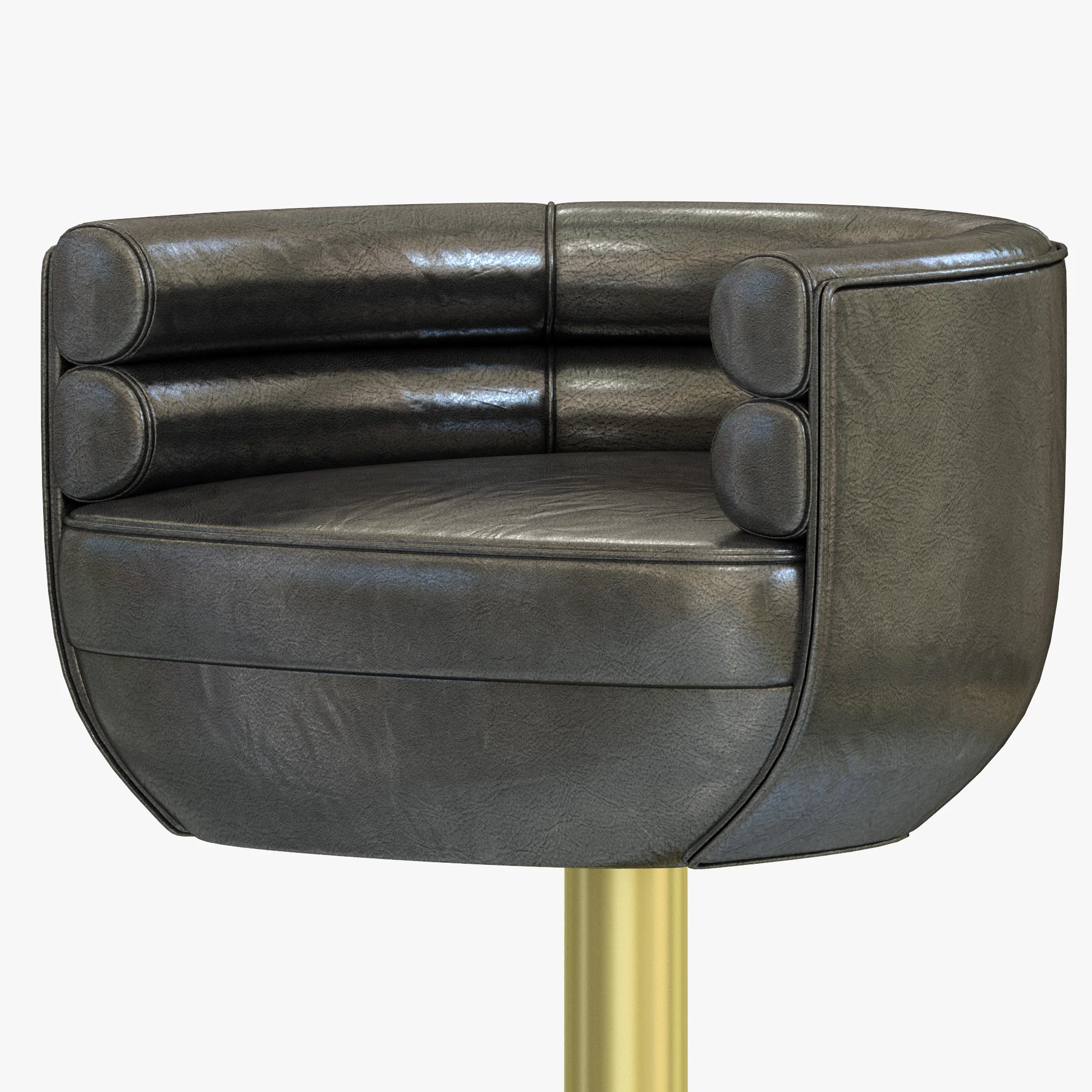 Essential Home Loren Bar Chair — 3D model preview 5