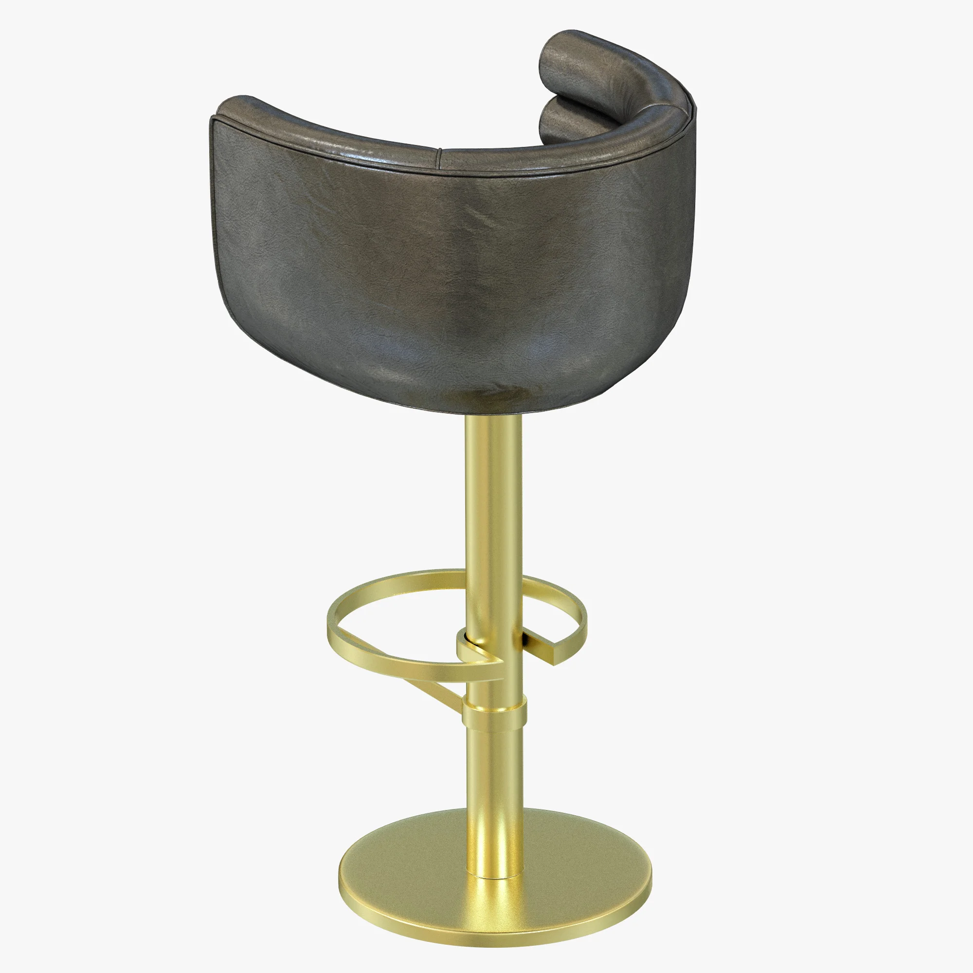 Essential Home Loren Bar Chair — 3D model preview 6